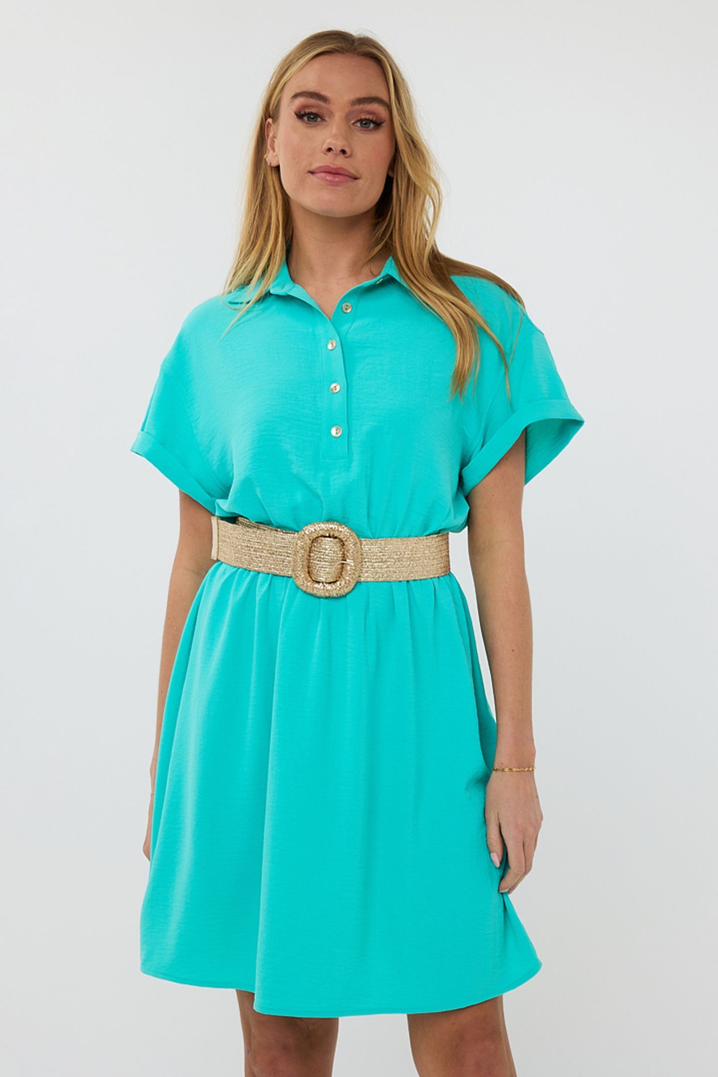 DRESS CRINKLE LAGOON 2