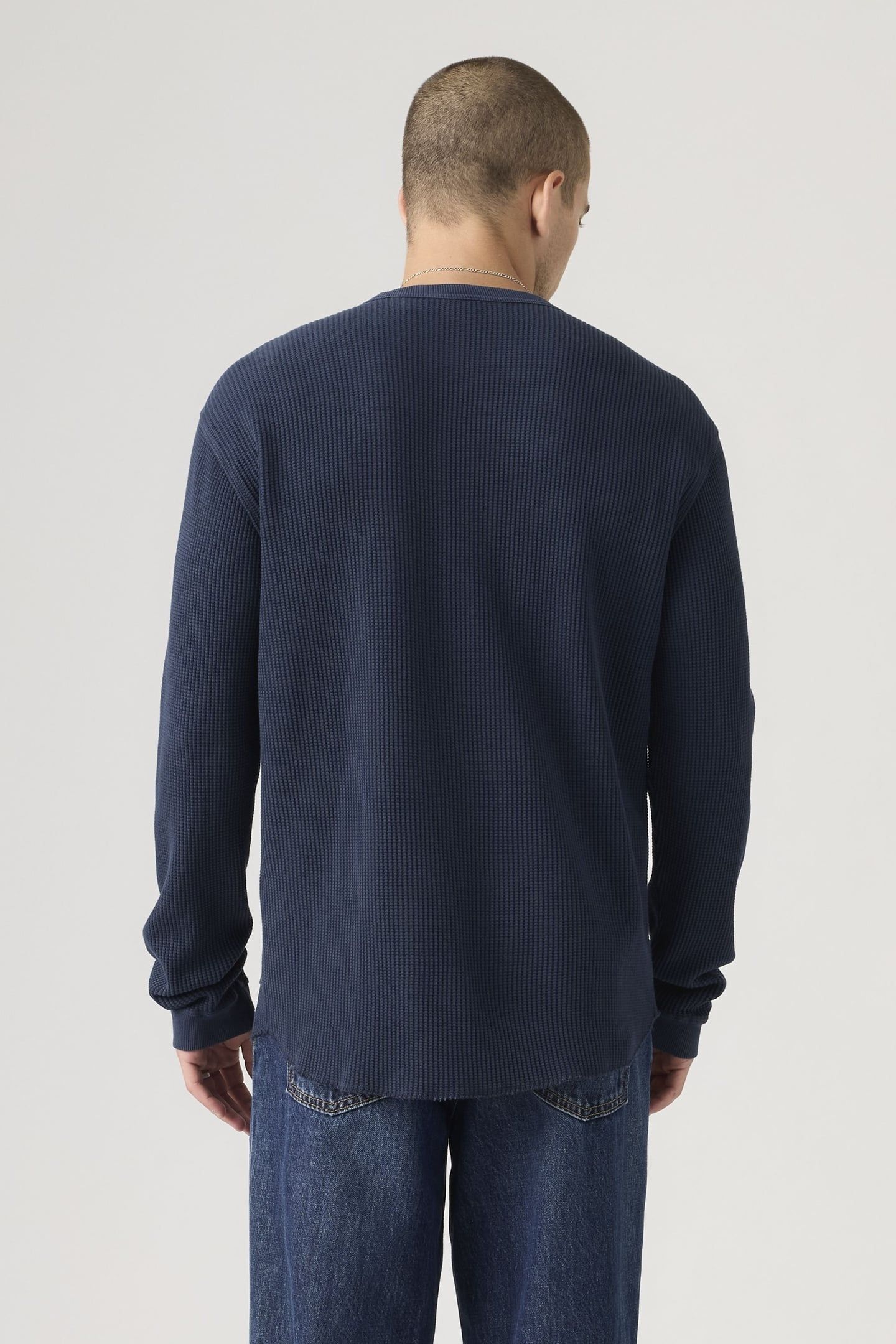 LONG SLEEVE RELAXED THERMAL TEE 4