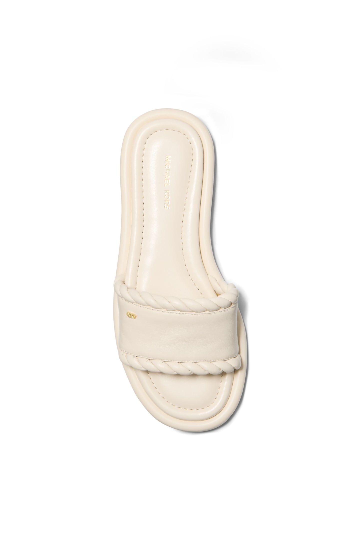 DANA BRAIDED SLIDE LT CREAM 3