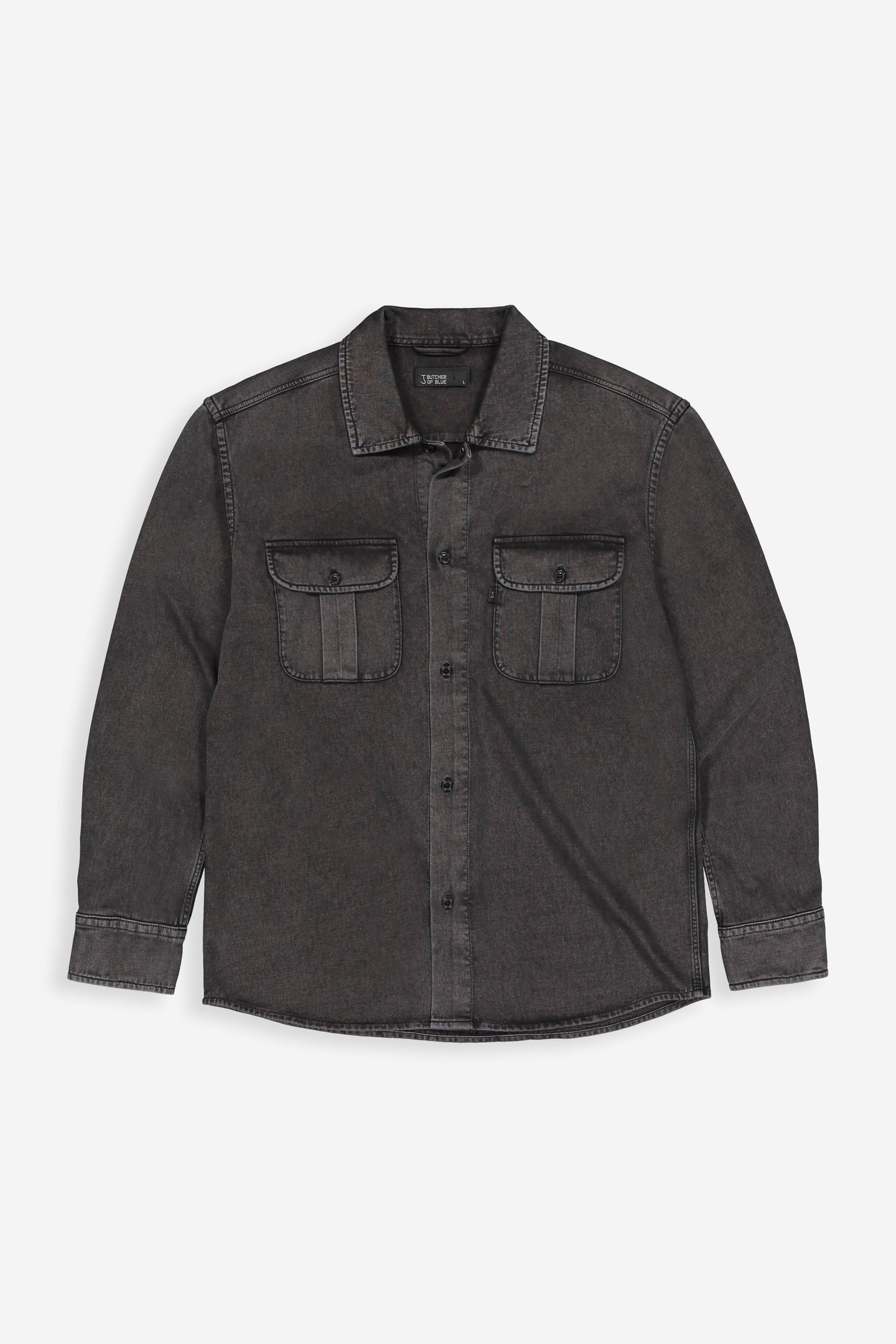 PHIL JERSEY OVERSHIRT MONTEGO BLACK VD 3