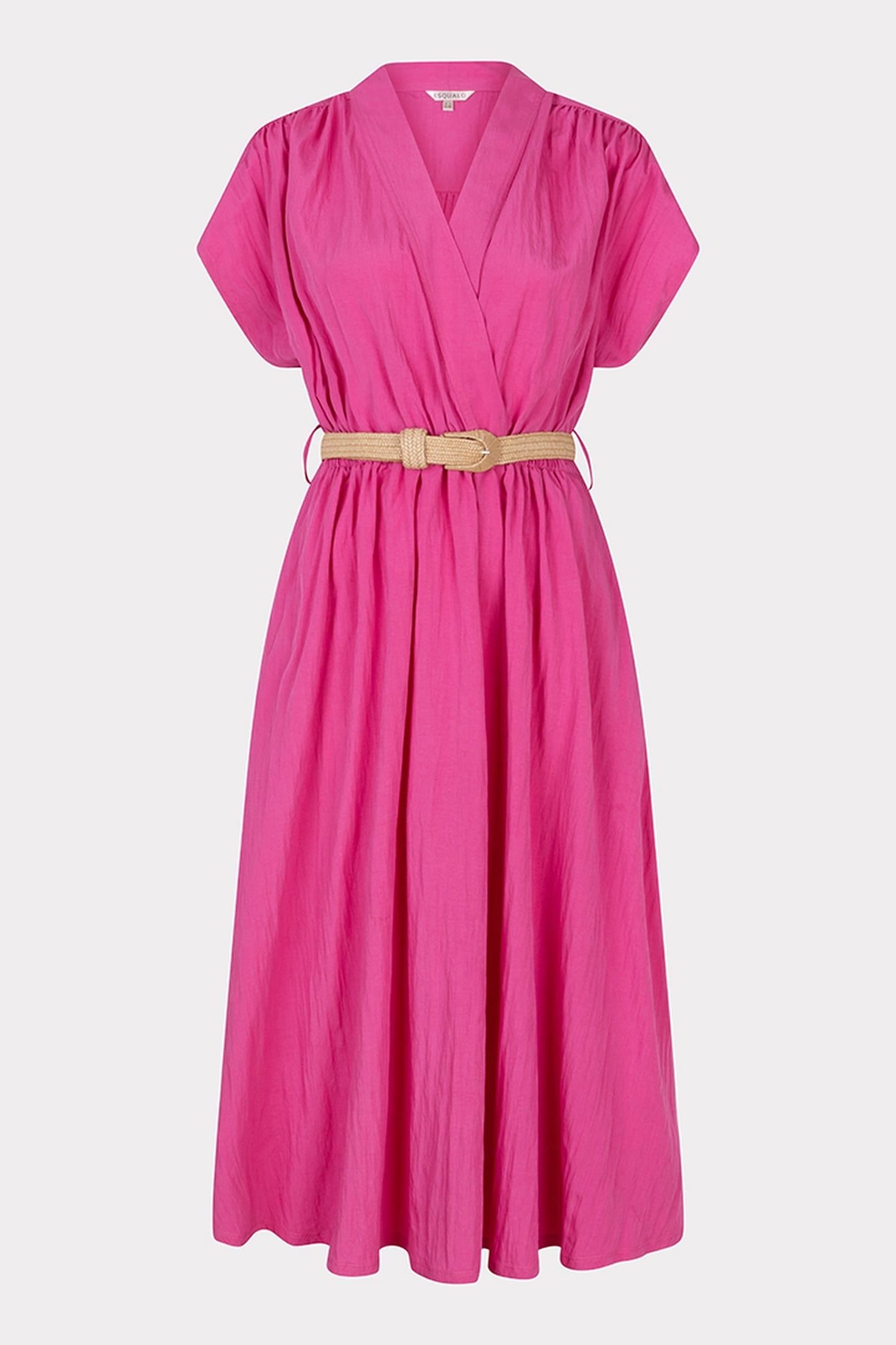 DRESS LONG WIDE PINK 4
