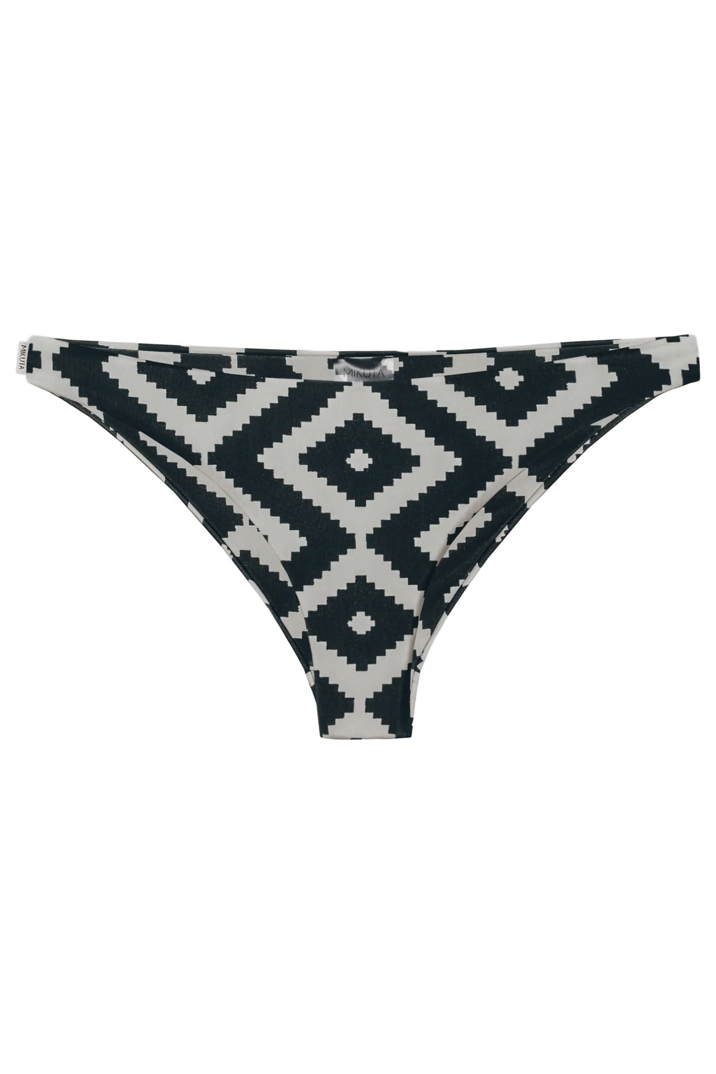 THE PRINTED BIKINI BOTTOM WHITE 1