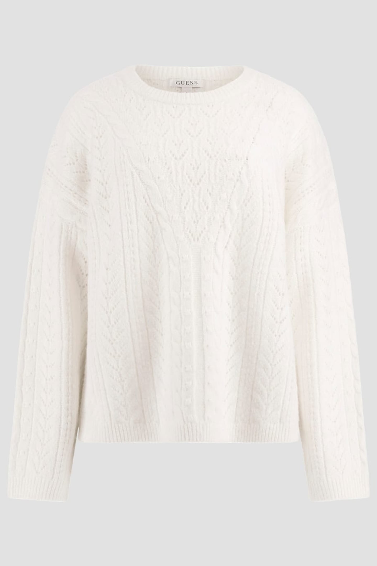 GUESS ECO LS CN SYLVIE POINTEL DOVE WHITE 9