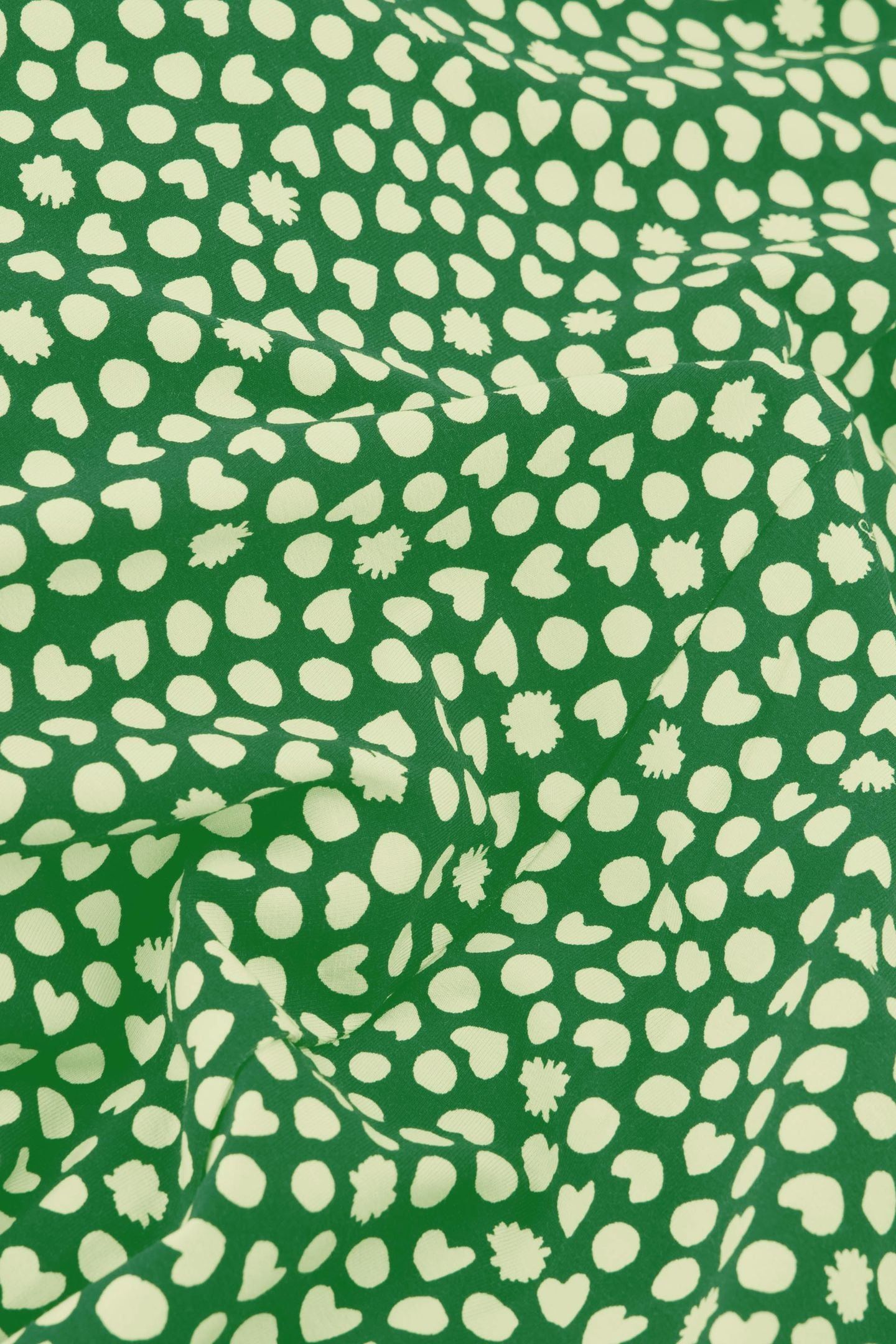 LILO SHORT DRESS GREEN APPLE/WARM WHITE 4