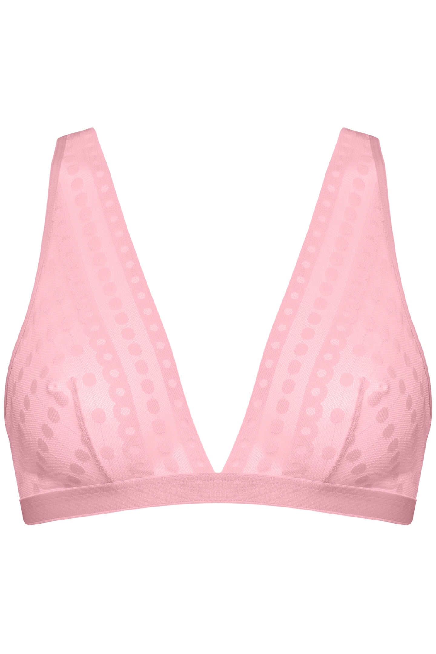 LUMINOSA BRABRALETTEUNWIRED UNPADDED PINK 3