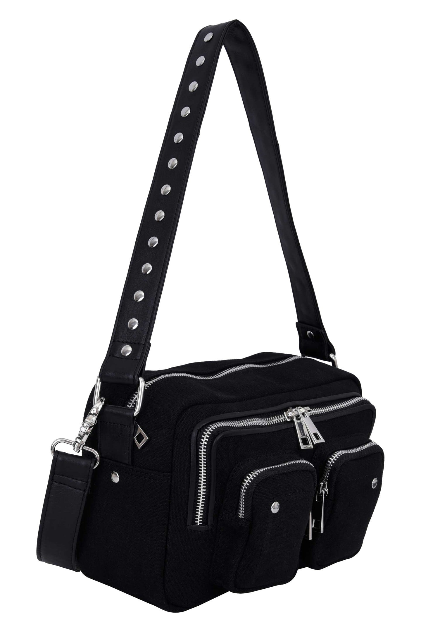 ELLIE RECYCLED CANVAS BLACK 2