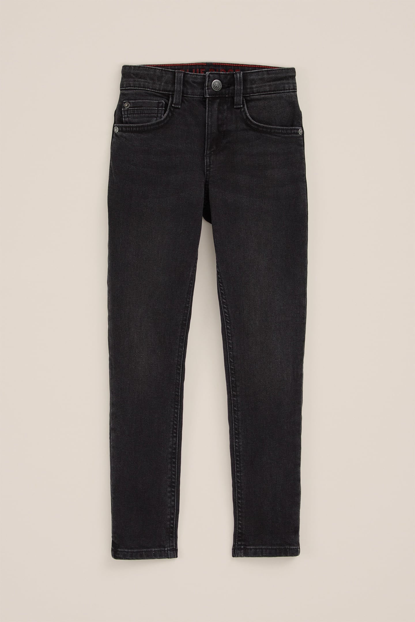 5-POCKET MID WAIST DARK GREY 3