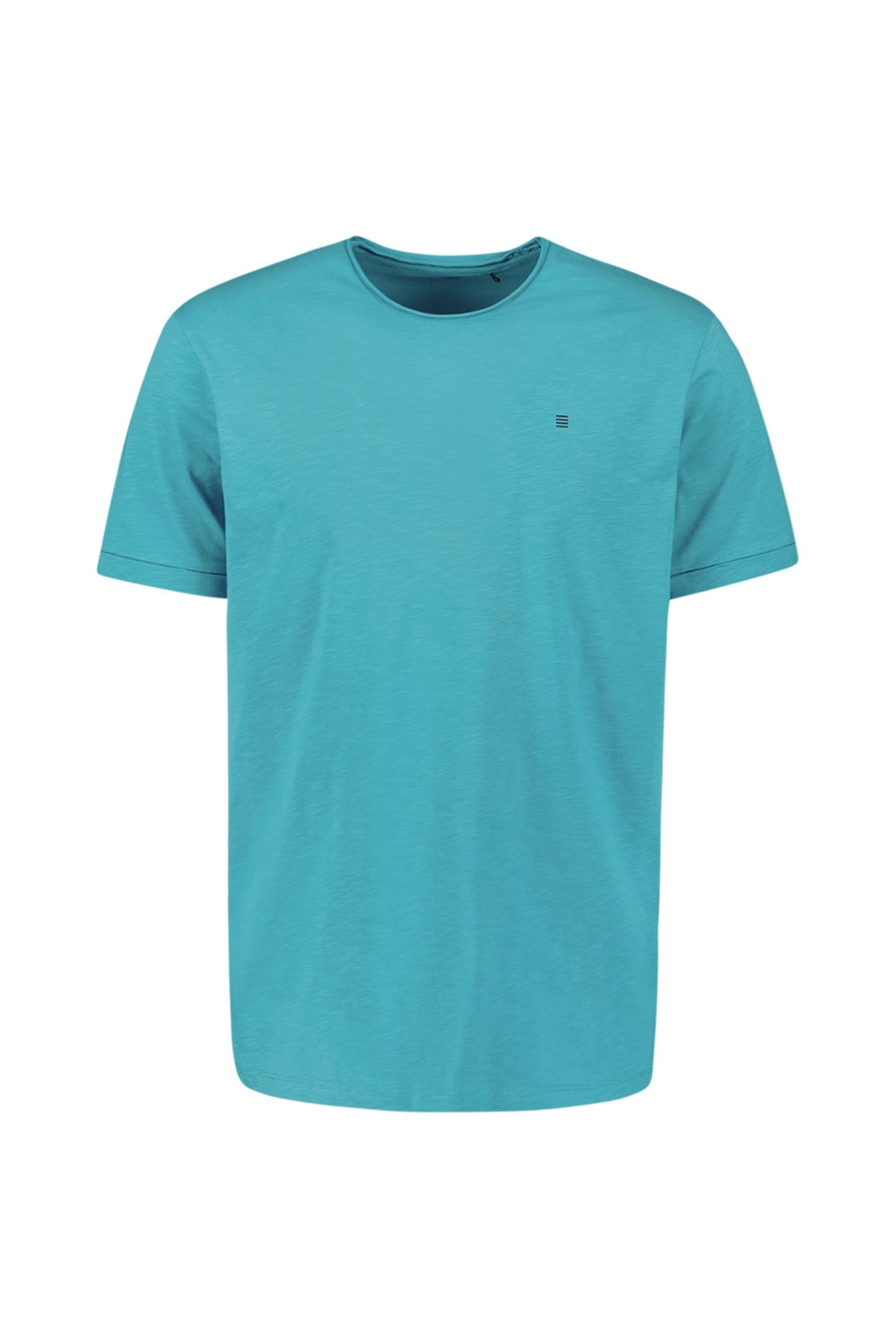 T-SHIRT CREWNECK SLUB SEABLUE 5