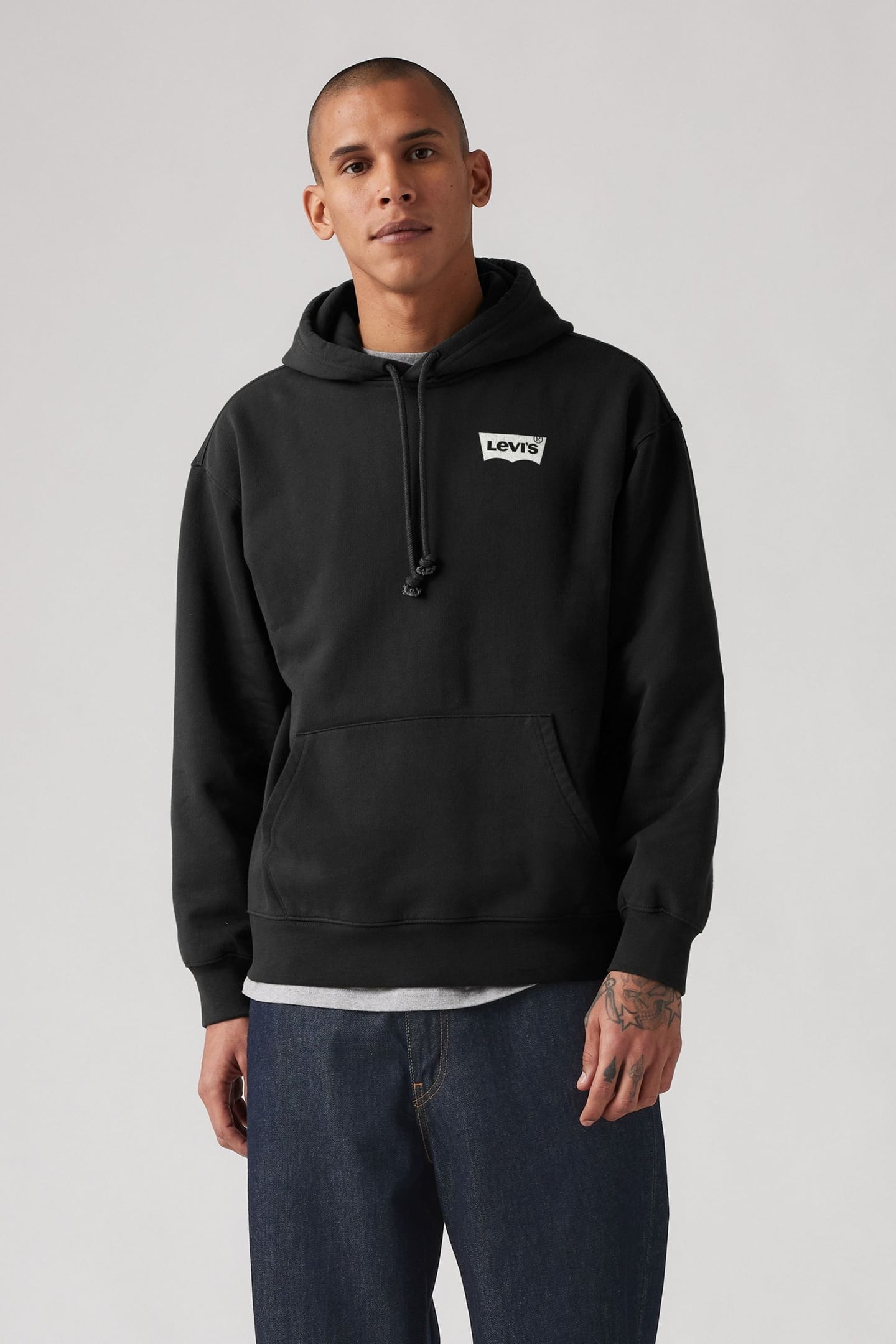 RELAXED GRAPHIC HOODIE SKY HIGH PHANTOM 1