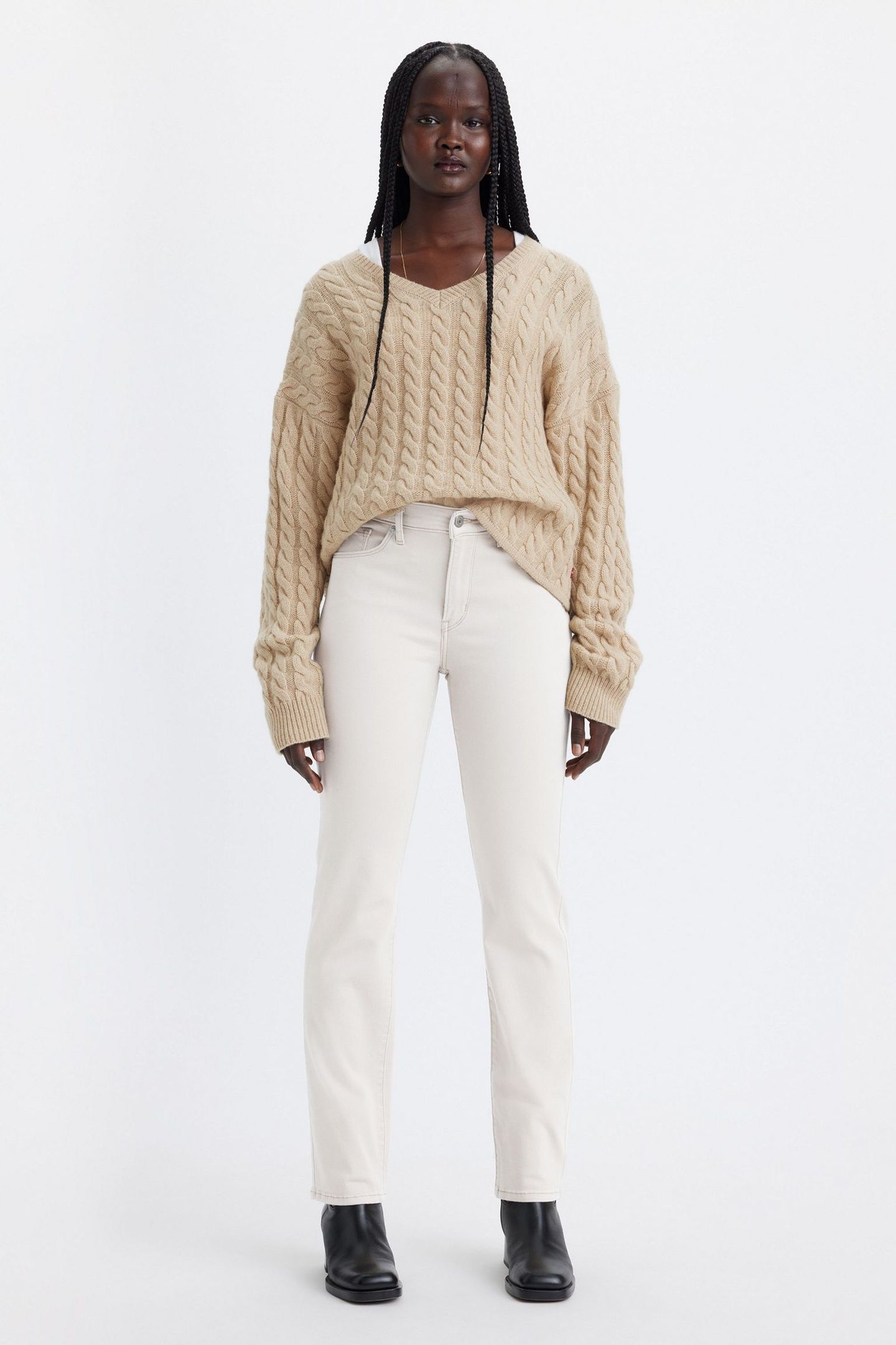 CLASSIC STRAIGHT SIMPLY WHITE 1