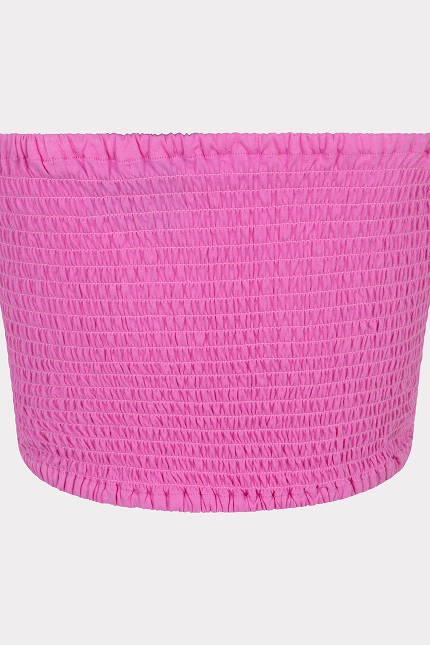 TOP SMOCK BANDEAU PASTEL PINK 2