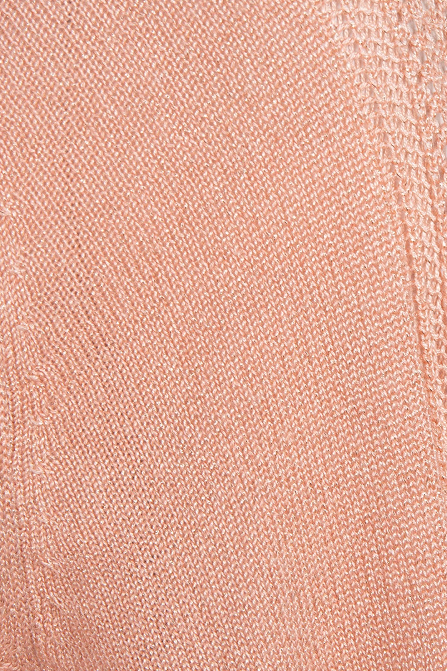 SWEATER RAGLAN POINTELLE LUREX LIGHT APRICOT 7