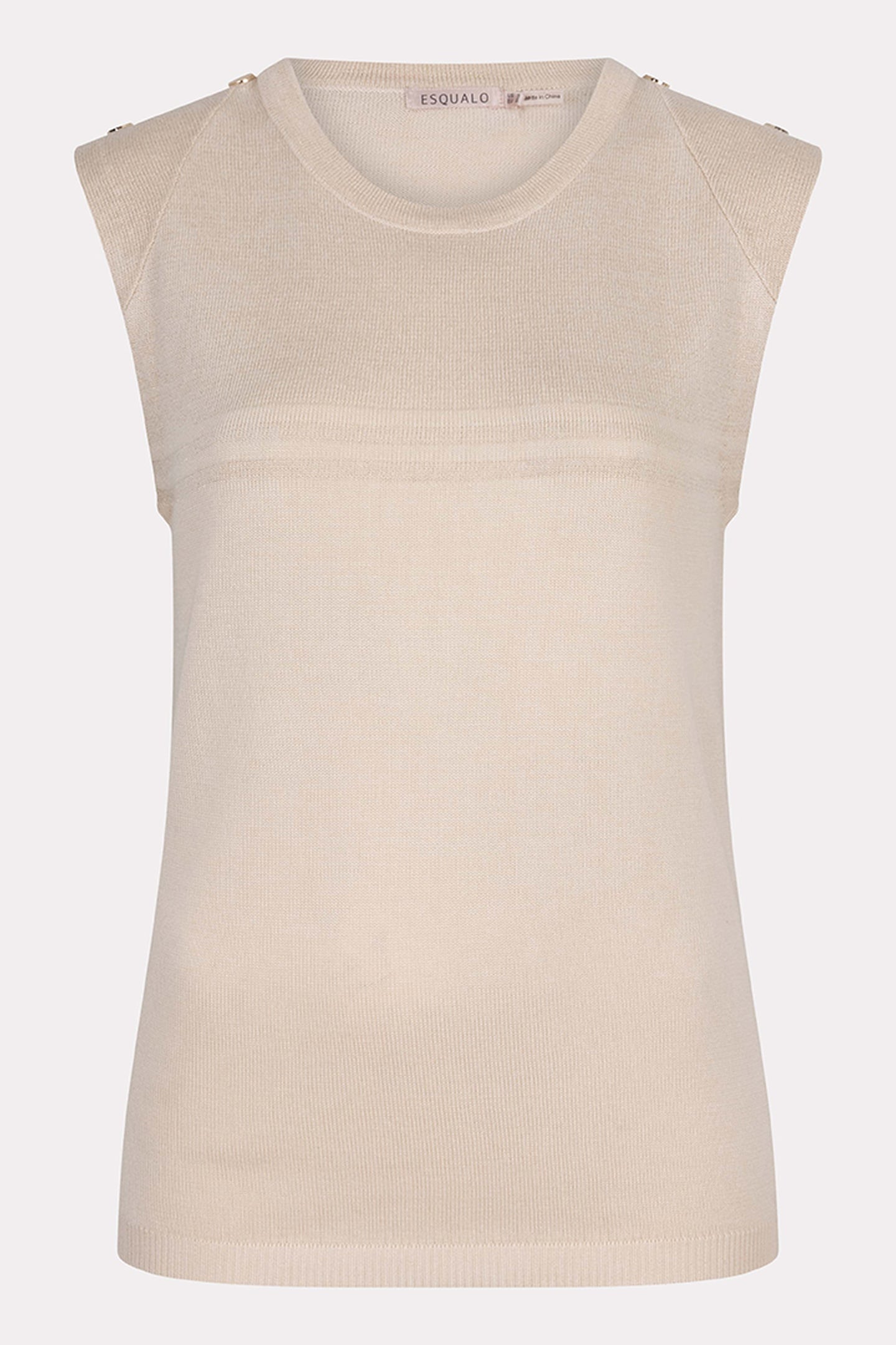 SWEATER SLV/LSS STRIPES LUREX IVORY 5