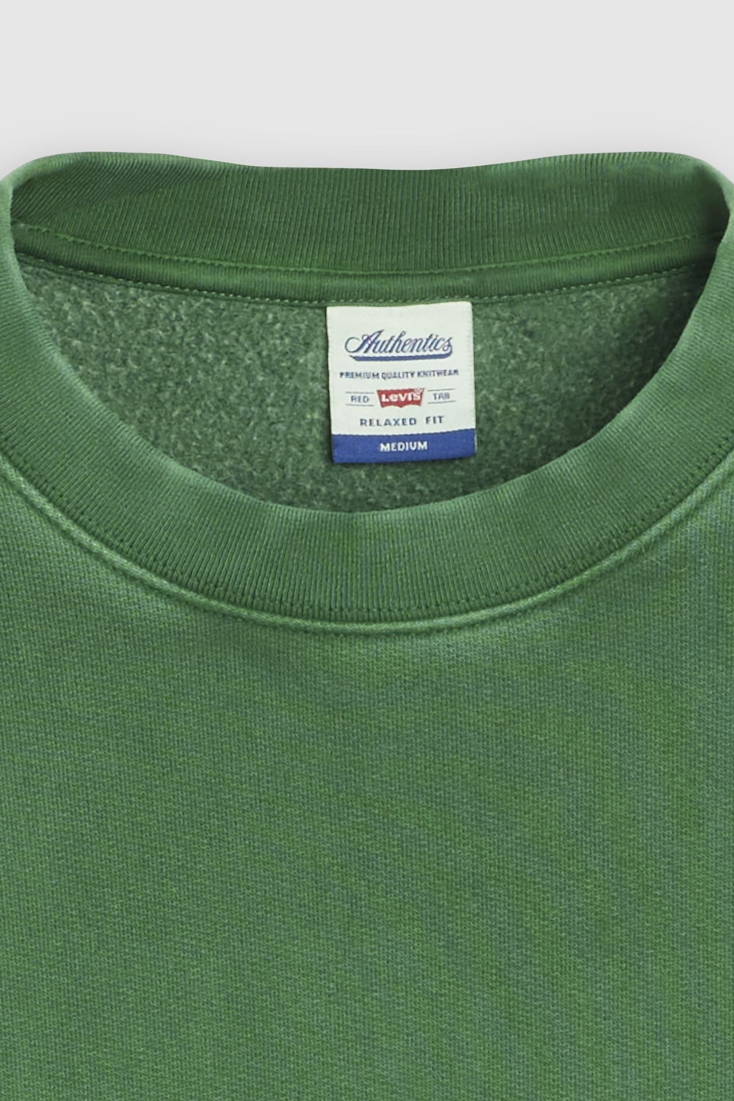 AUTHENTIC CREW GARMENT DYE DARK GREEN 5