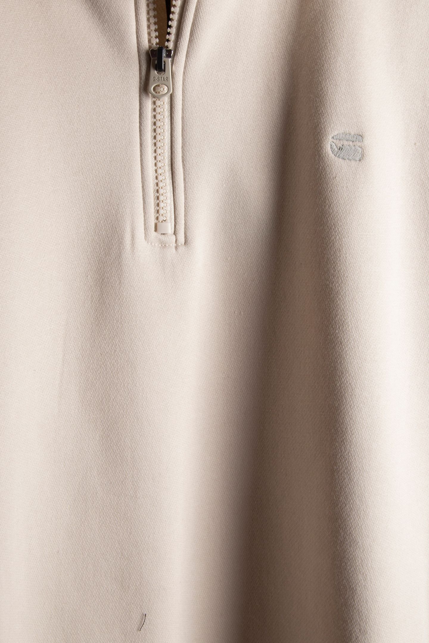 HALF ZIP STAND UP COLLAR SWEAT L/S WHITEBAIT 4