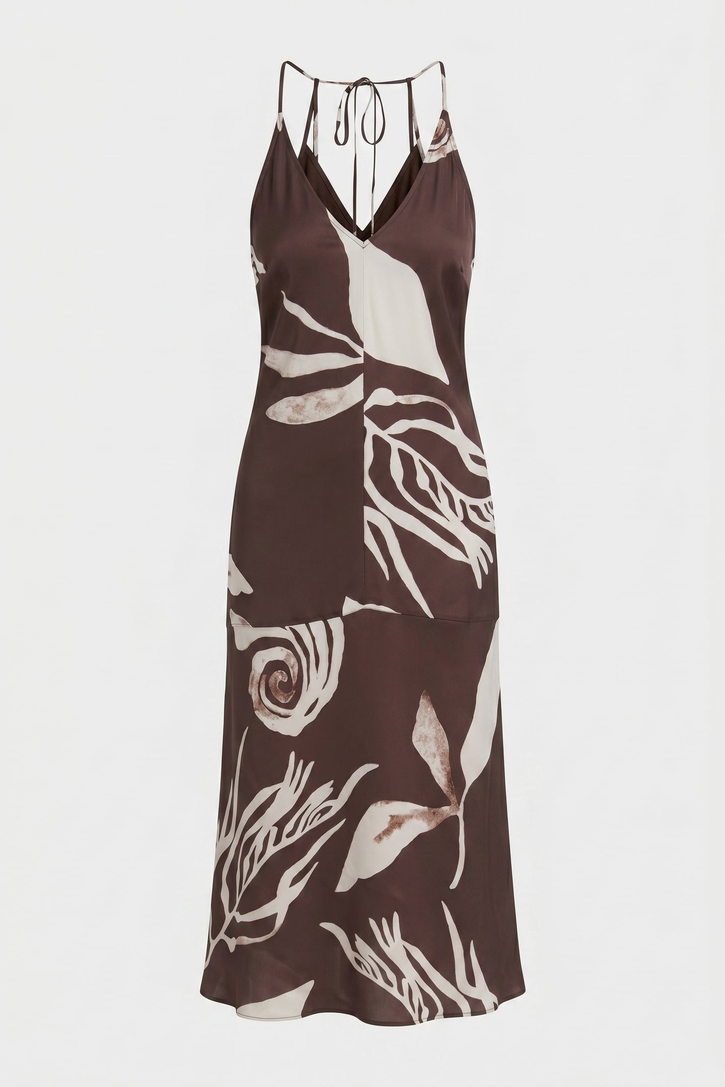 HIRA DRESS BROWN 4