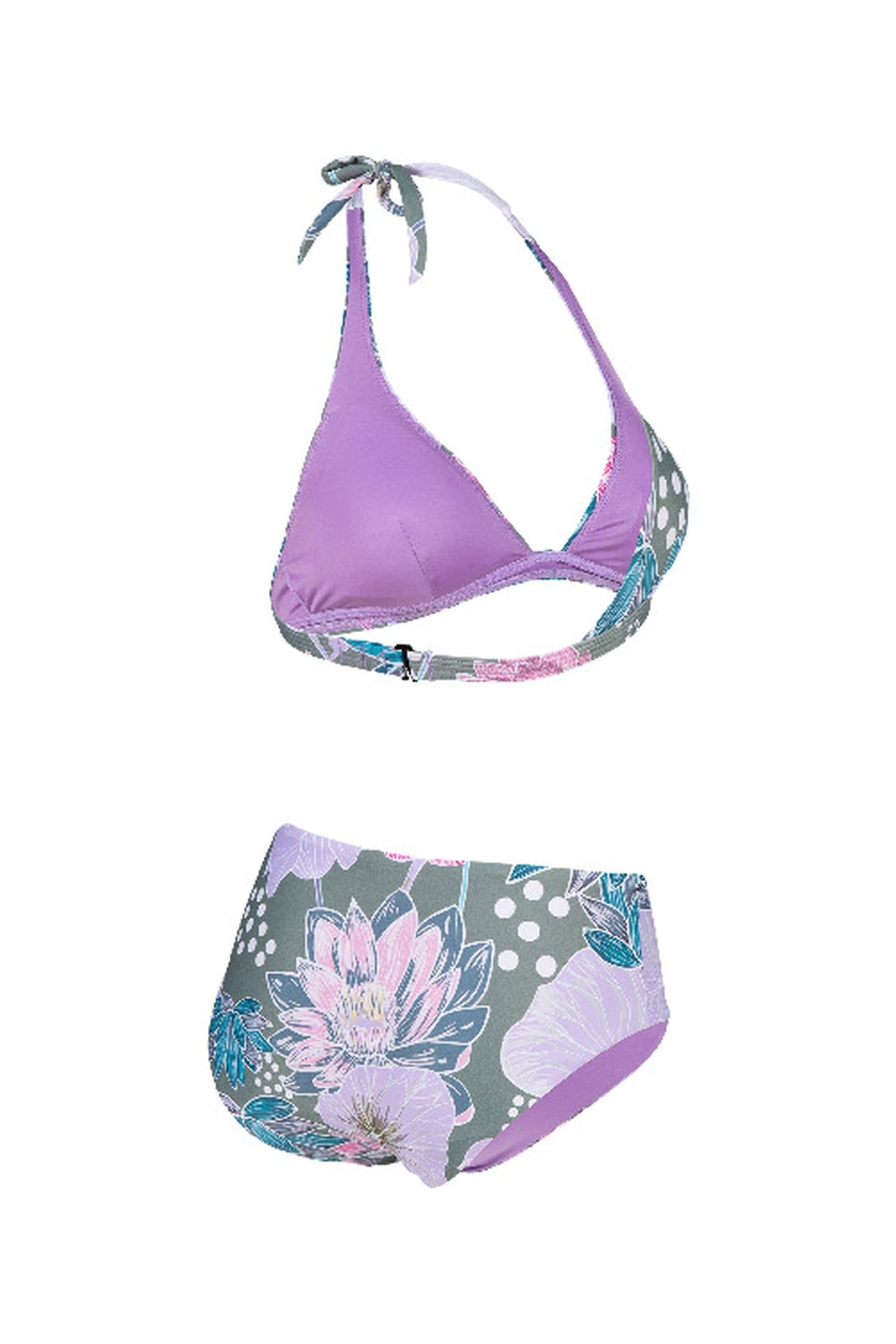 WOBIKINI BANDEAU ALLOVER JADE MULTI 5