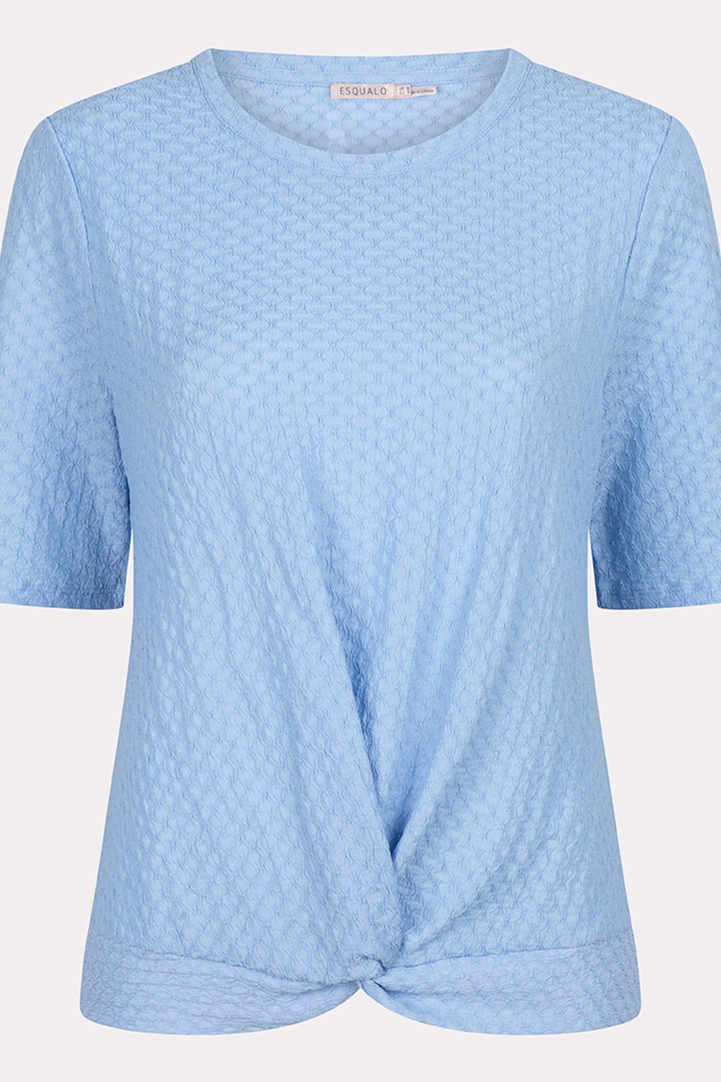 TOP S/SLVE KNOT STRUCTURE SKY BLUE 5