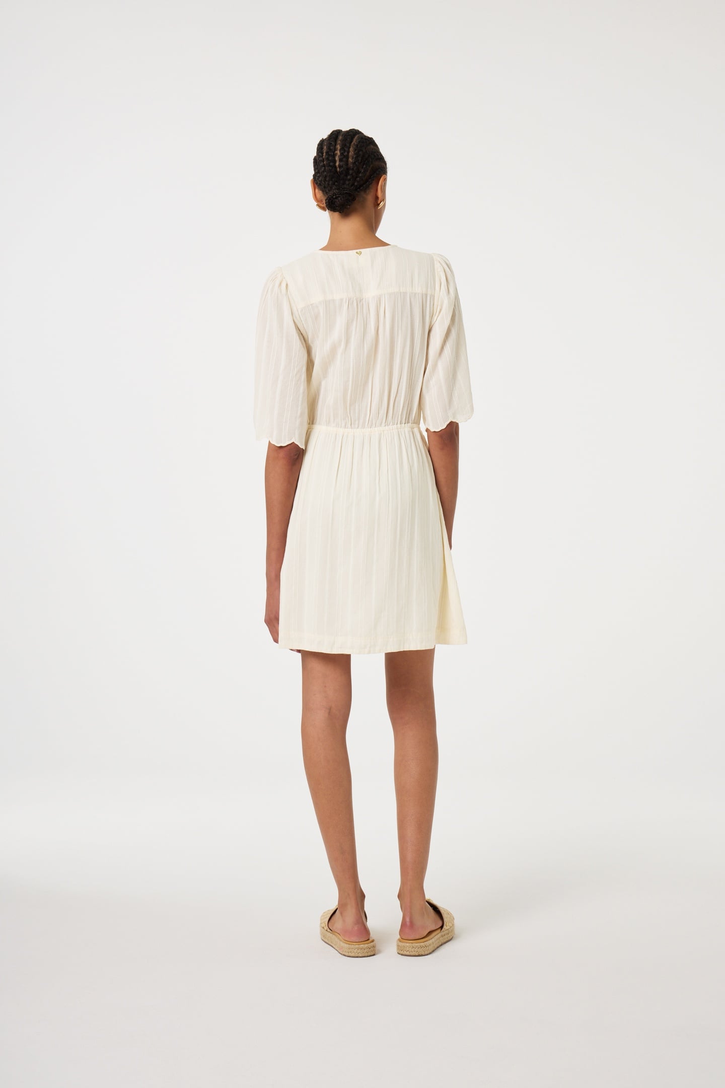RORY DRESS COSY WHITE 3