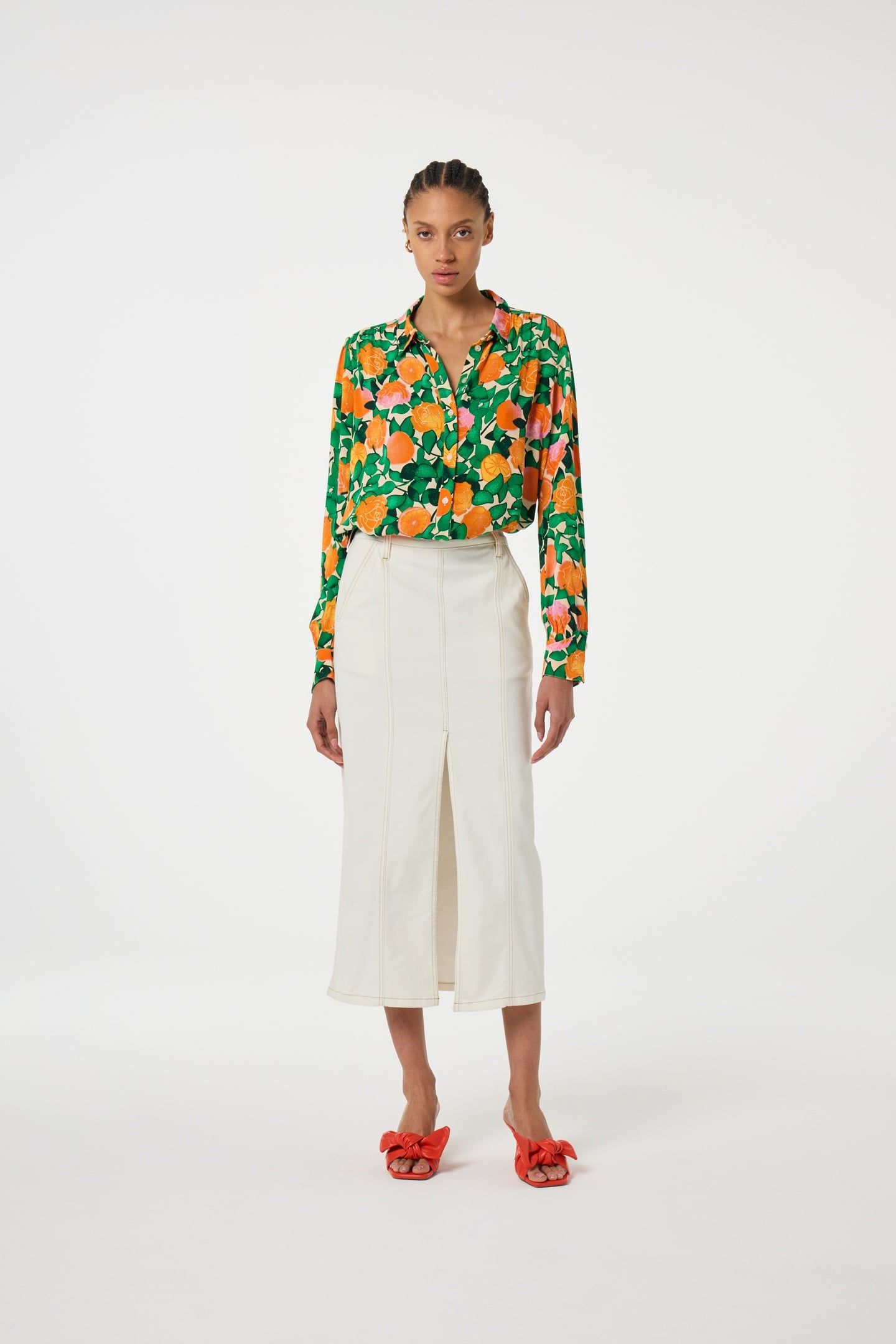 COCO BLOUSE GRASS IS GREENER/JUS 1
