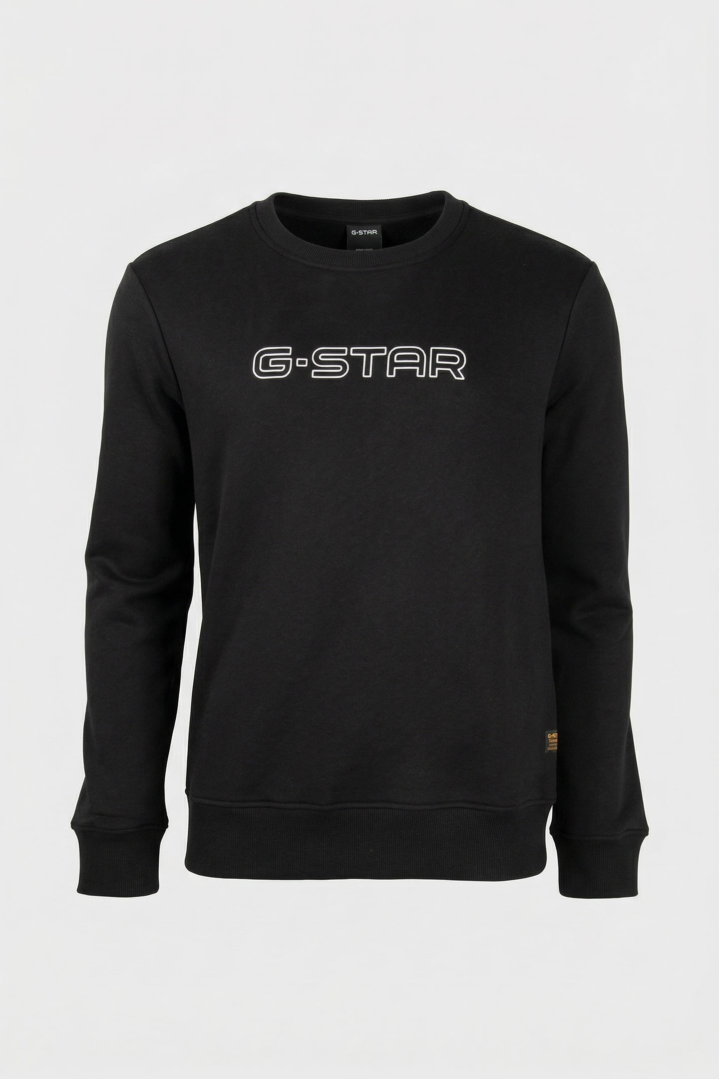 G-STAR SLIM CREW SWEAT L/S DK BLACK 3