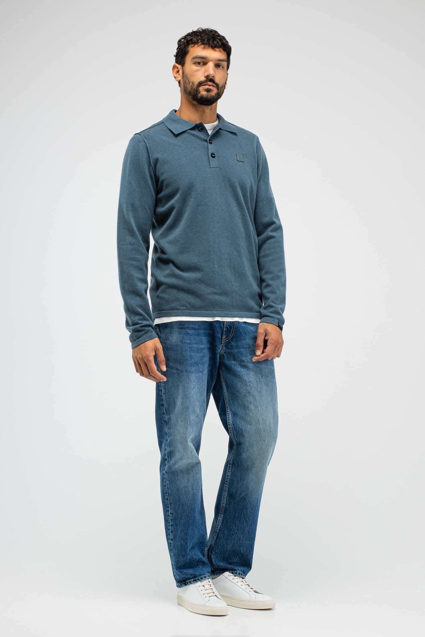 CLIFDEN POLO SCHMUTZ BLAU 1