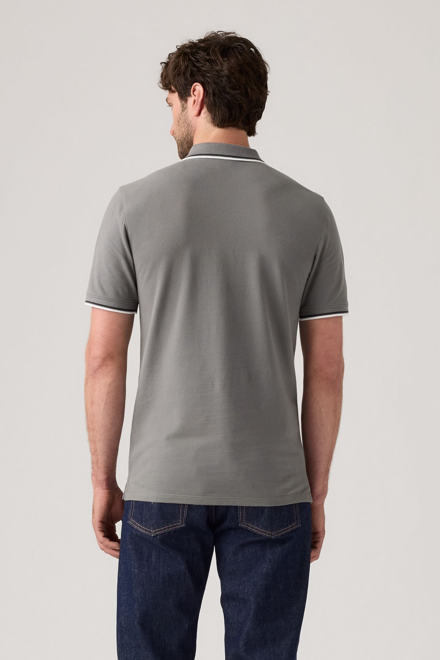 SLIM HOUSEMARK POLO SCYE TIPPING STRIPE 3