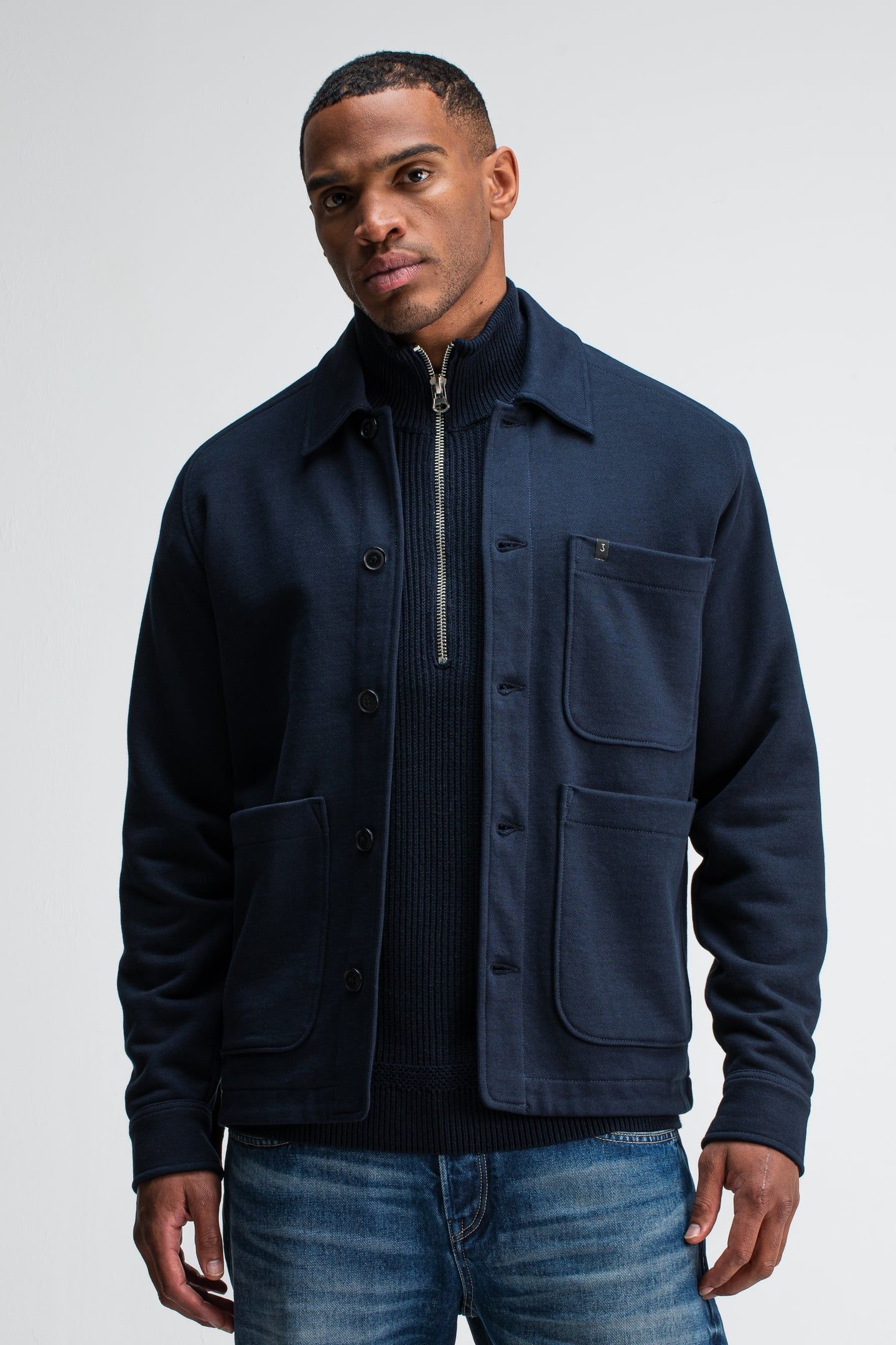 FELIX WORKER OVERSHIRT ALASKA BLUE 1