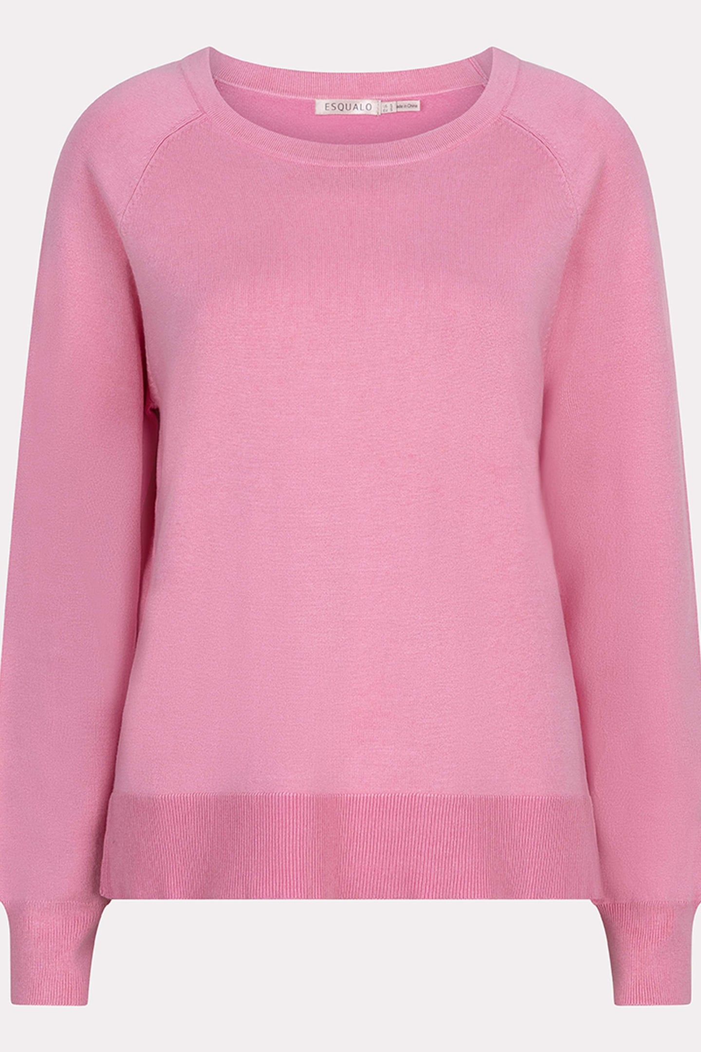 SWEATER RAGLAN BASIC KNIT ROSE 4