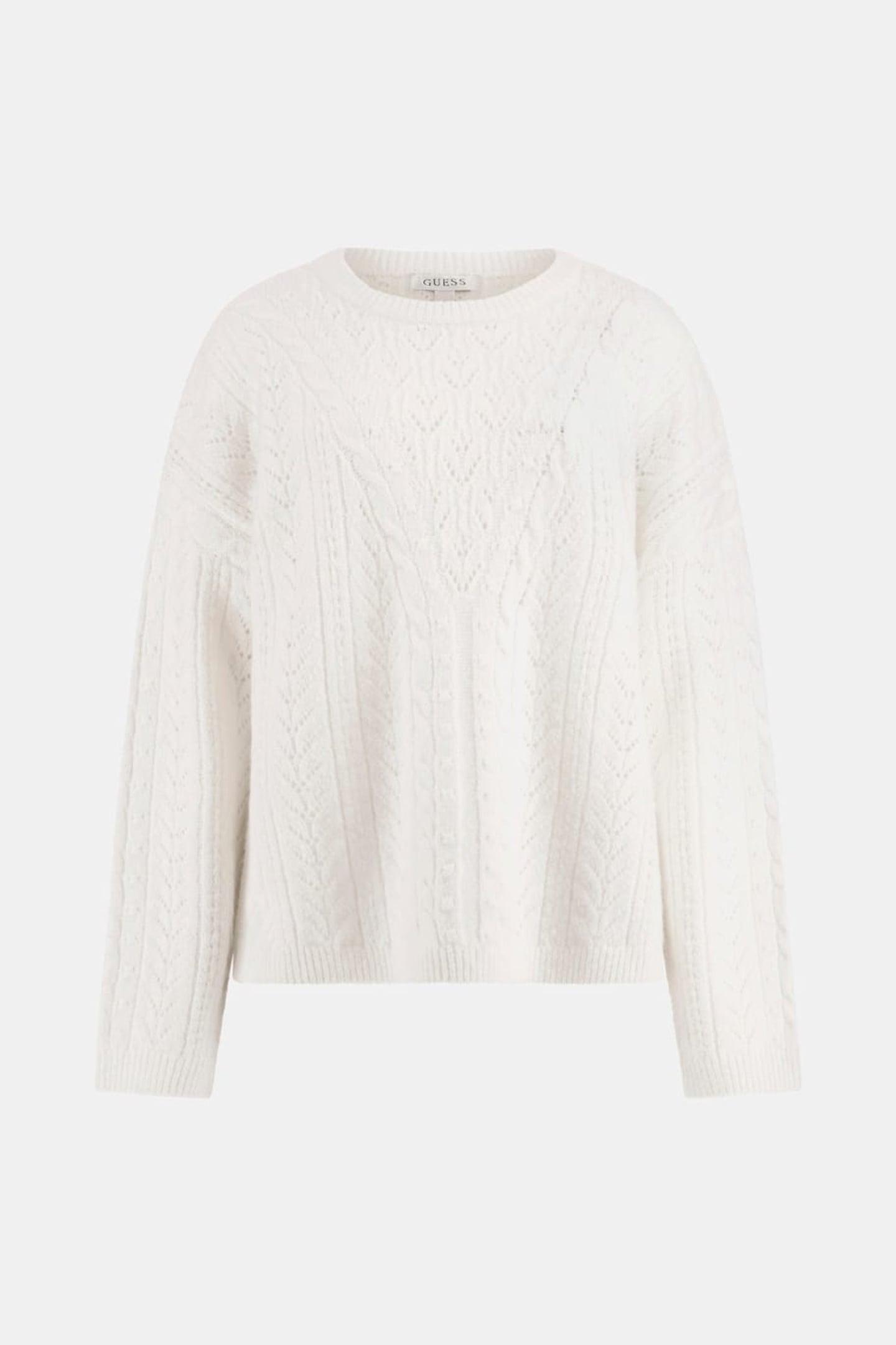 GUESS ECO LS CN SYLVIE POINTEL DOVE WHITE 10
