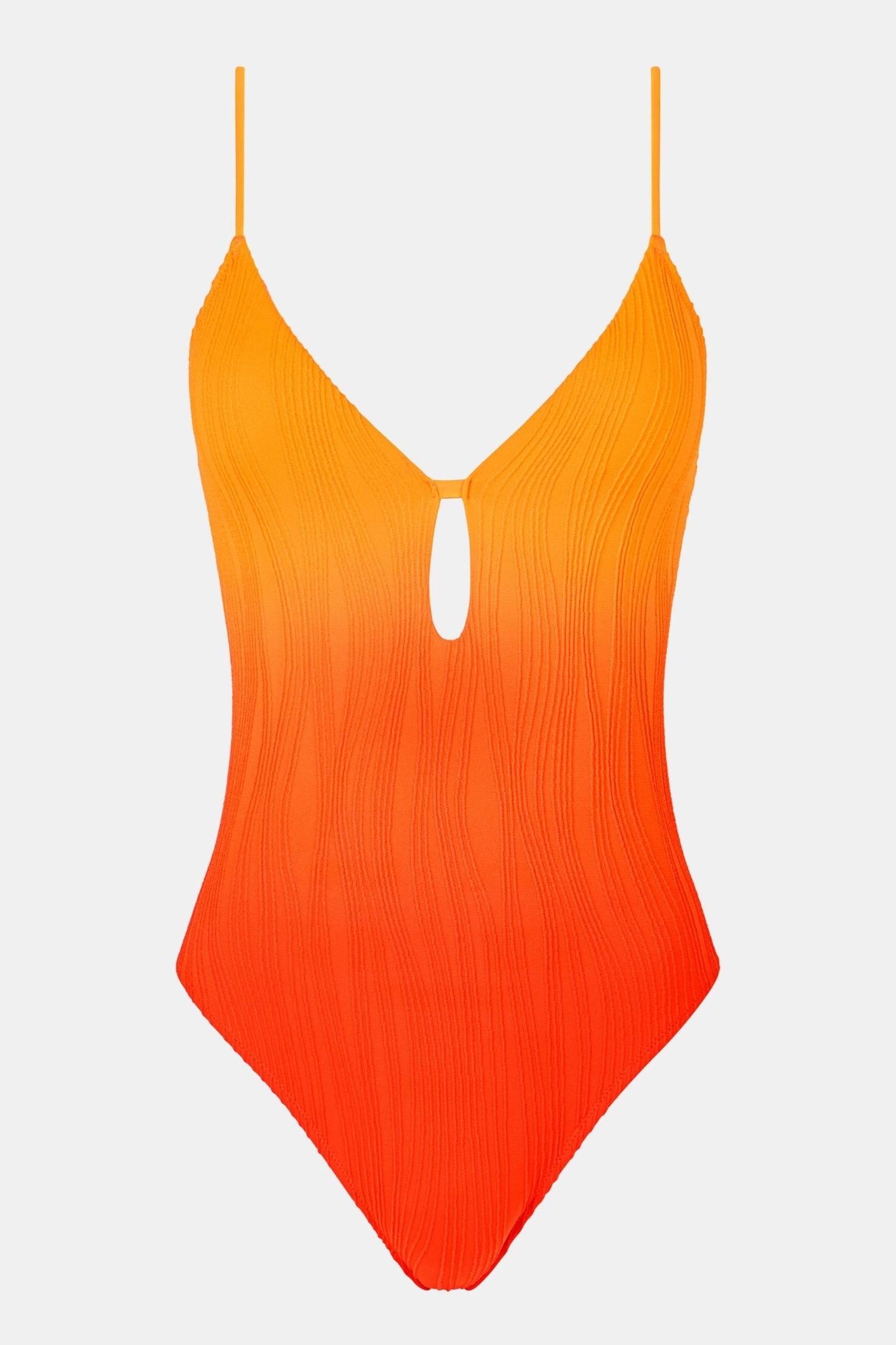 SW 1P WF TSHIRT PLUNGE SUNRISE TIE & DYE 2