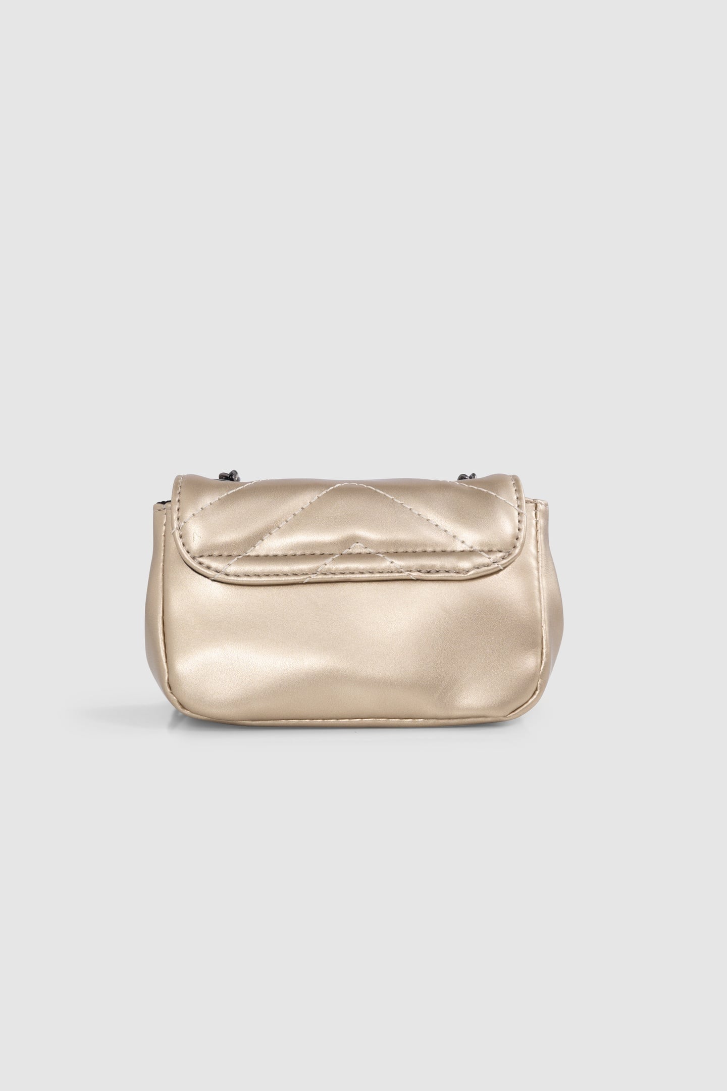 GOLD QUILTED BAG 4