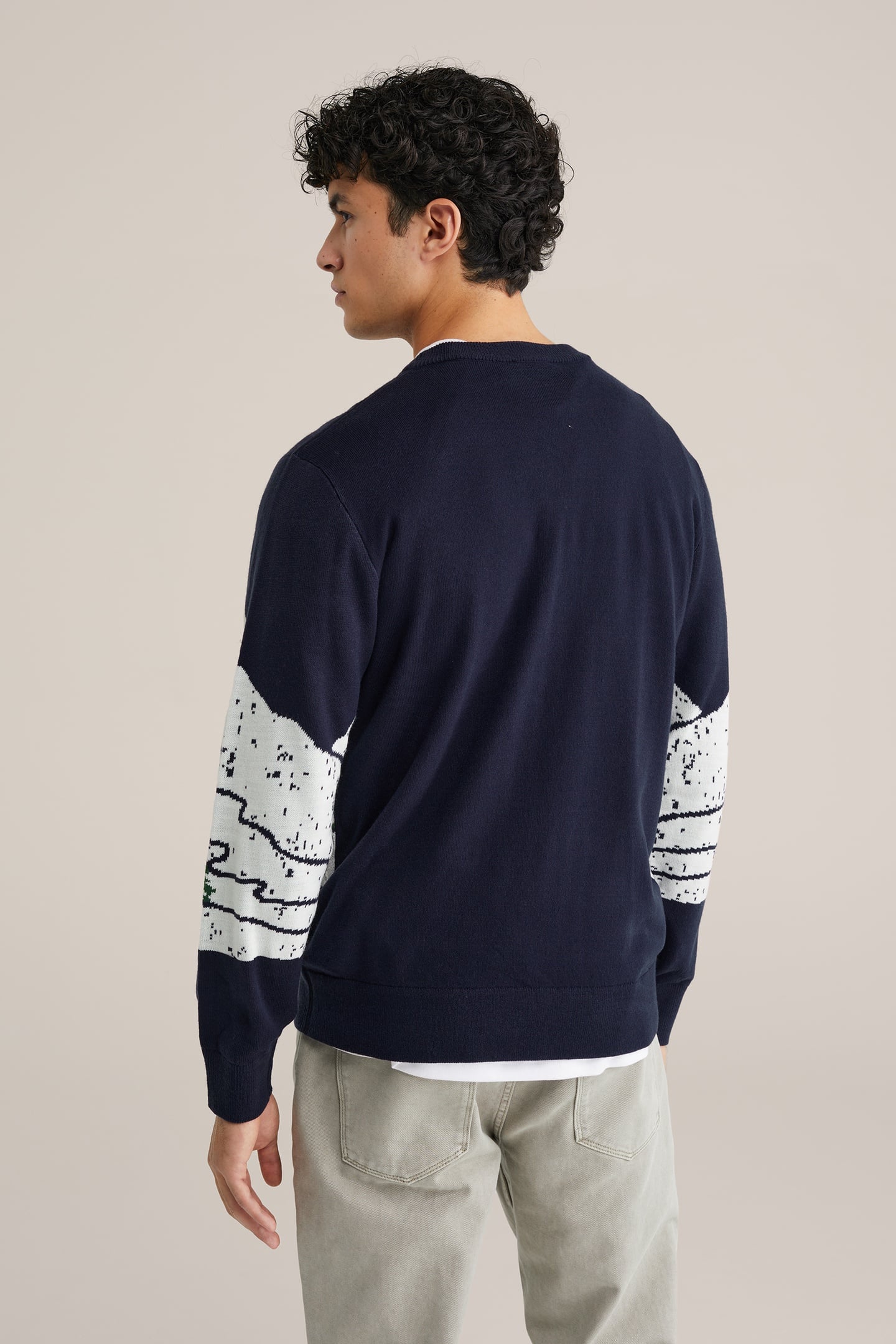HALFWAY ZIPPER NAVY BLUE 3