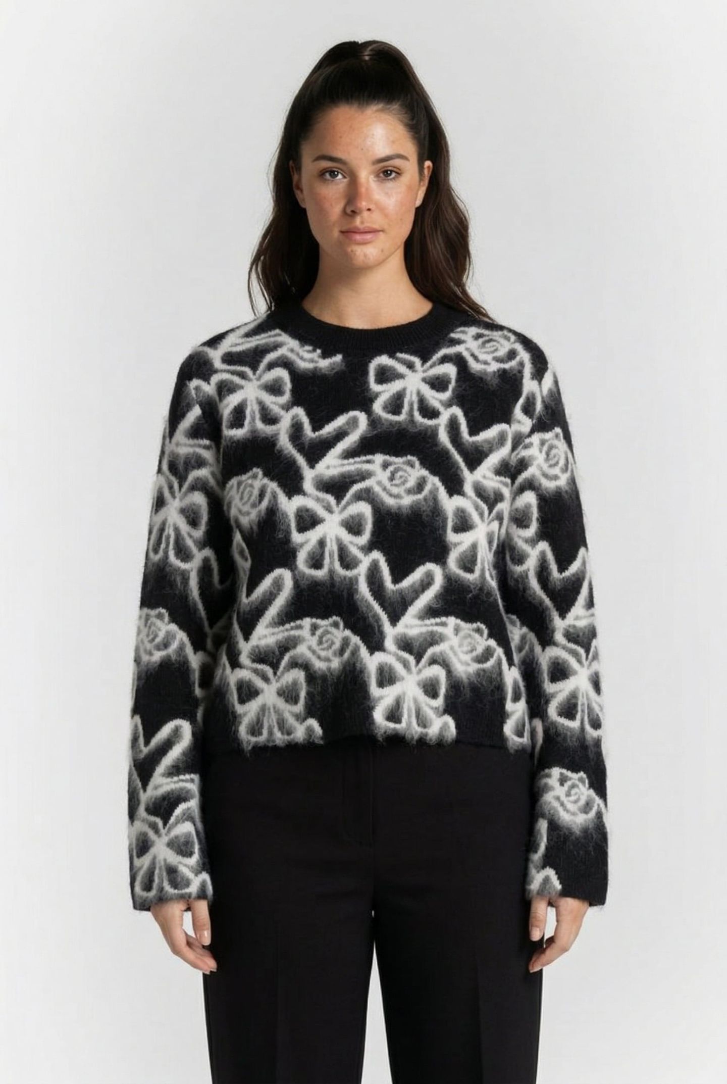CARLINA SWEATER BLACK 1