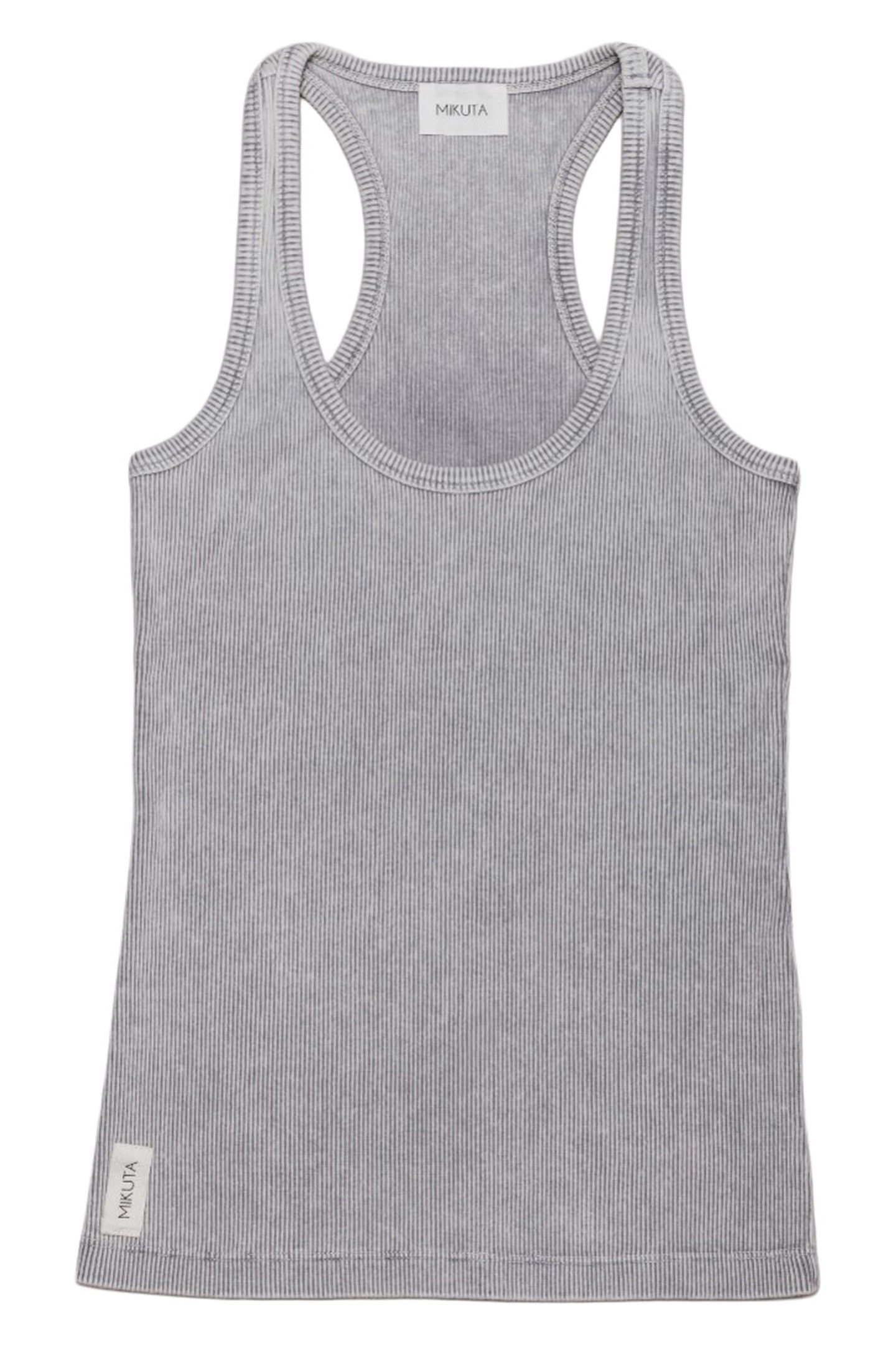 THE LIGHT RIBBED TANK TOP WHITE 1