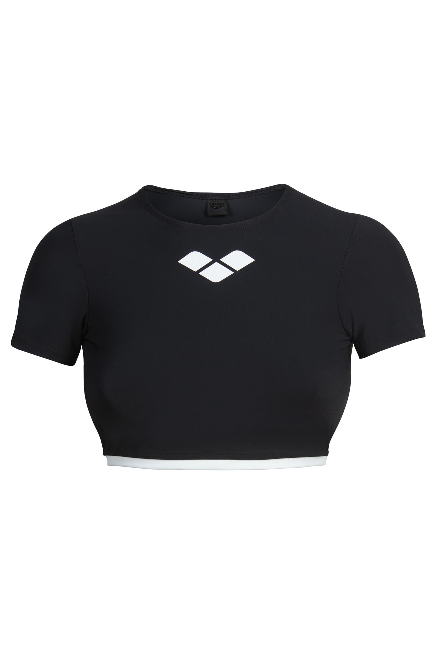 WO CONTRAST BEACH TOP BLACK-OFF WHITE 5