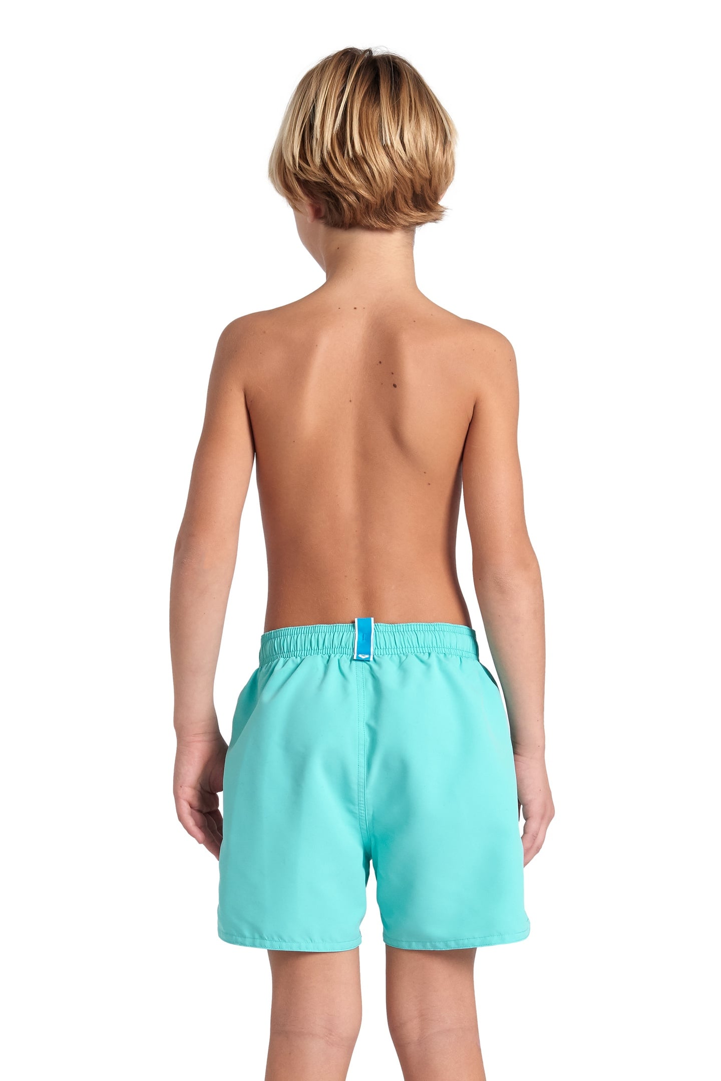 BOYS' BEACH BOXER SOLID R WATER-NAVY 4
