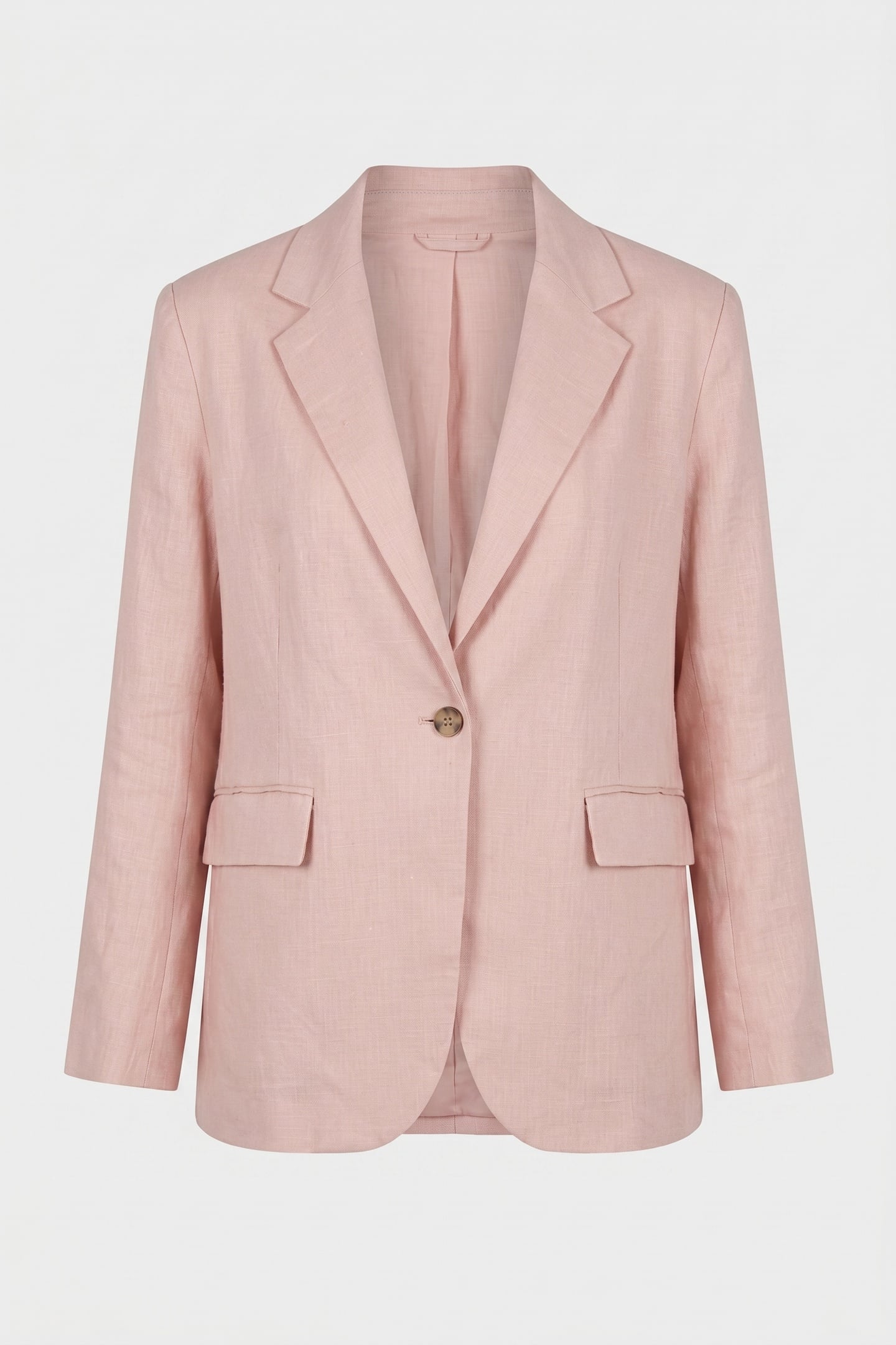 ILONA LINNEN BLAZER ORANGE 4