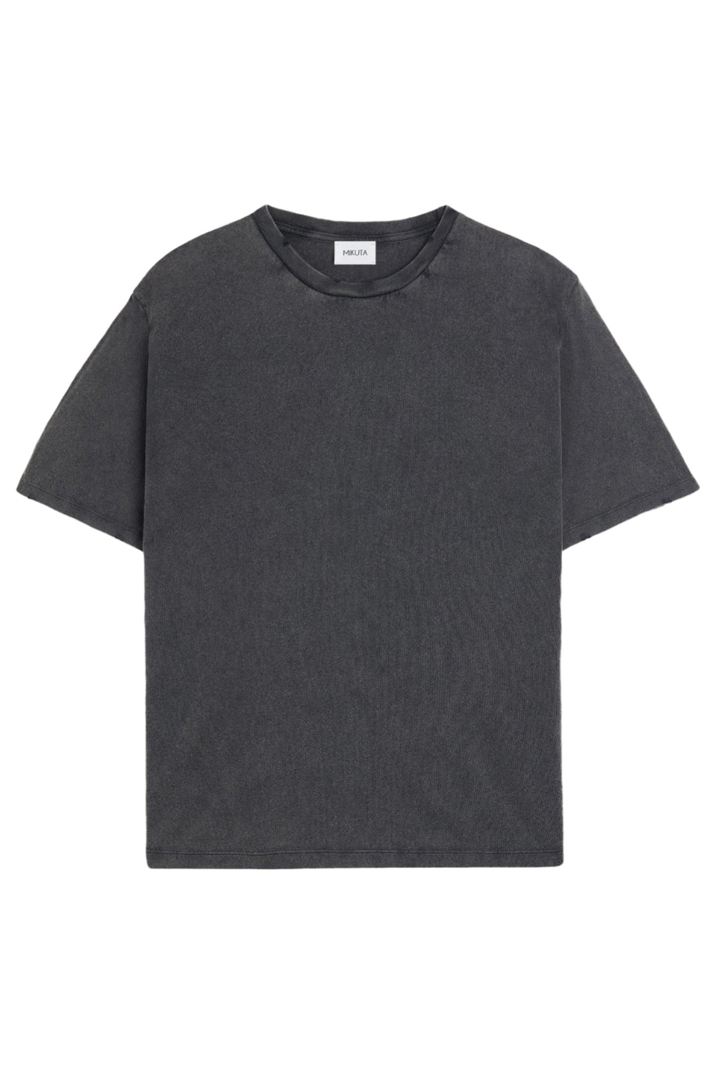 THE DARK FADED DRY COTTON VINTAGE T-SHIRT BLACK 3