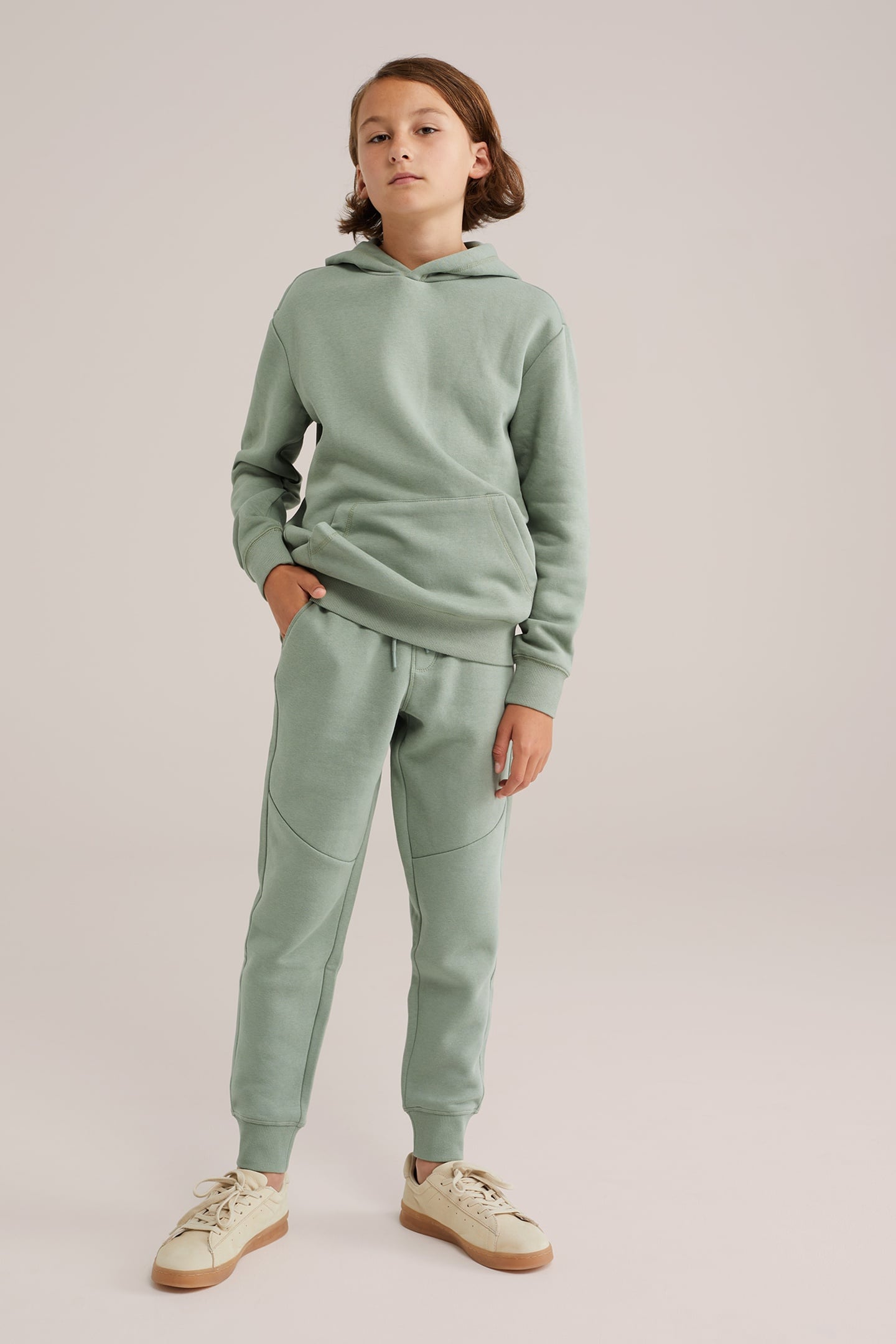 JOGGING PANTS LIGHT GREEN 1