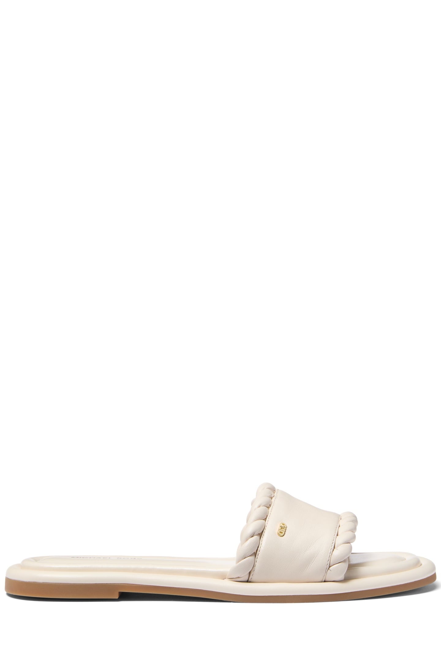 DANA BRAIDED SLIDE LT CREAM 1