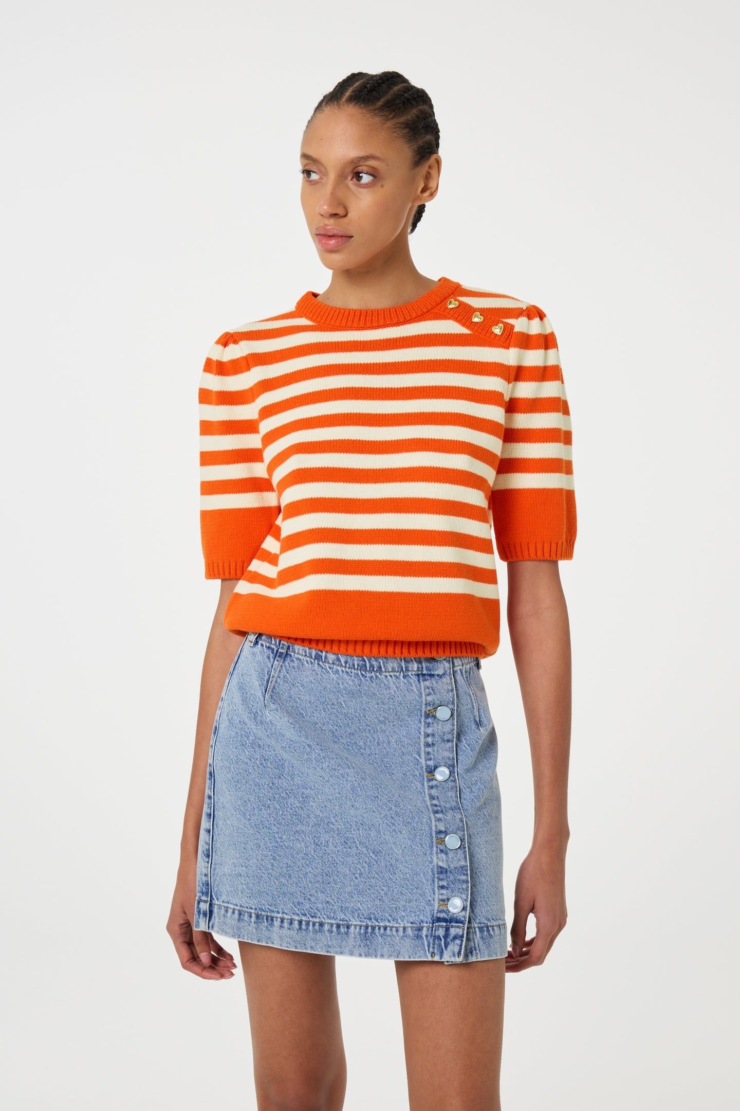 STINE PULLOVER TANGERINE 2