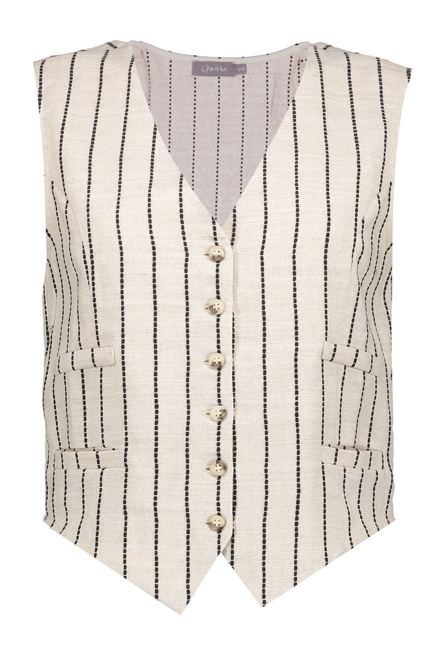 GILET SAND/BLACK 1