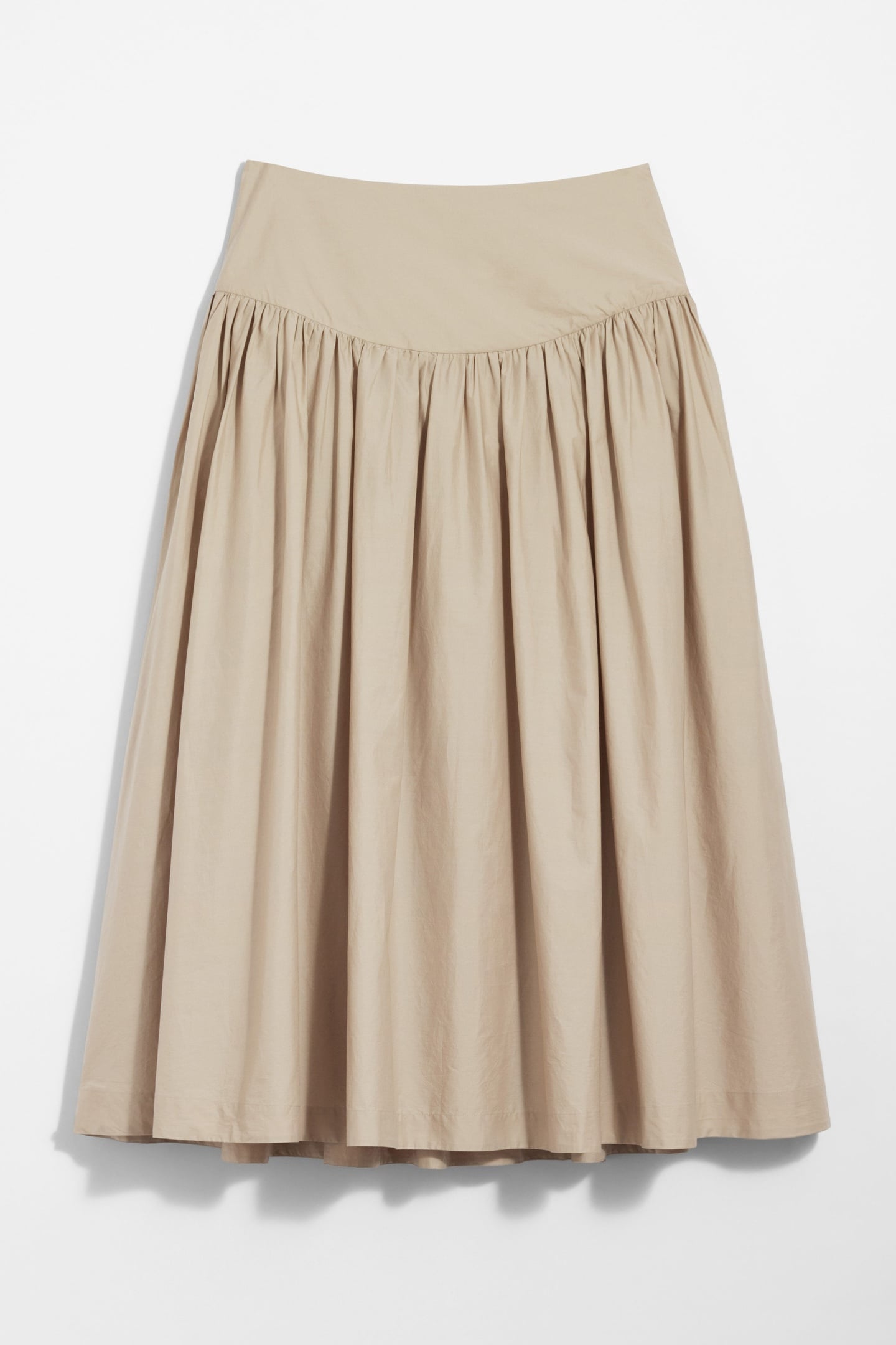 AUDRINA SKIRT BEIGE 3