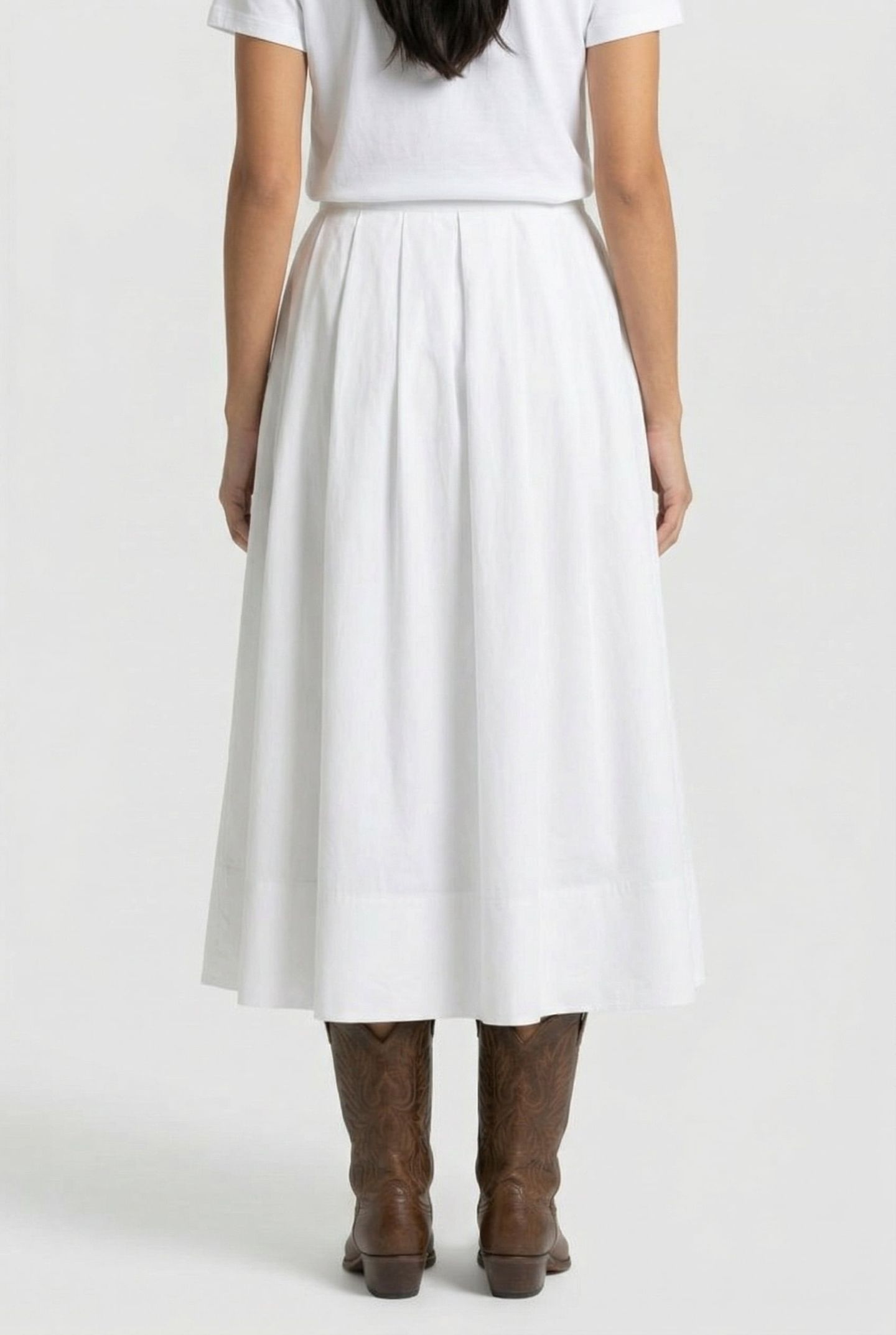 DEAN SKIRT WHITE 2