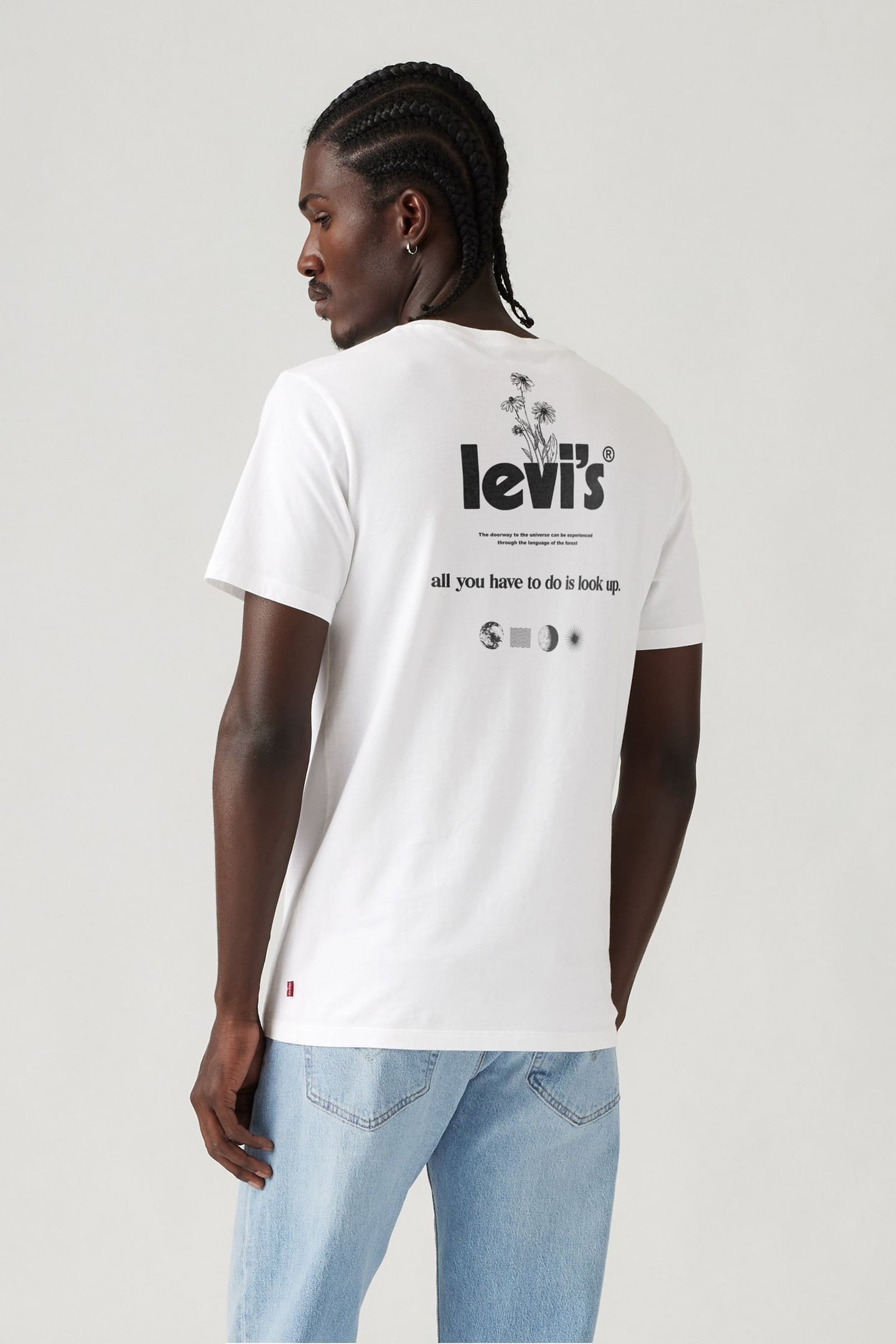 SS RELAXED FIT TEE POSTER WHITE 3
