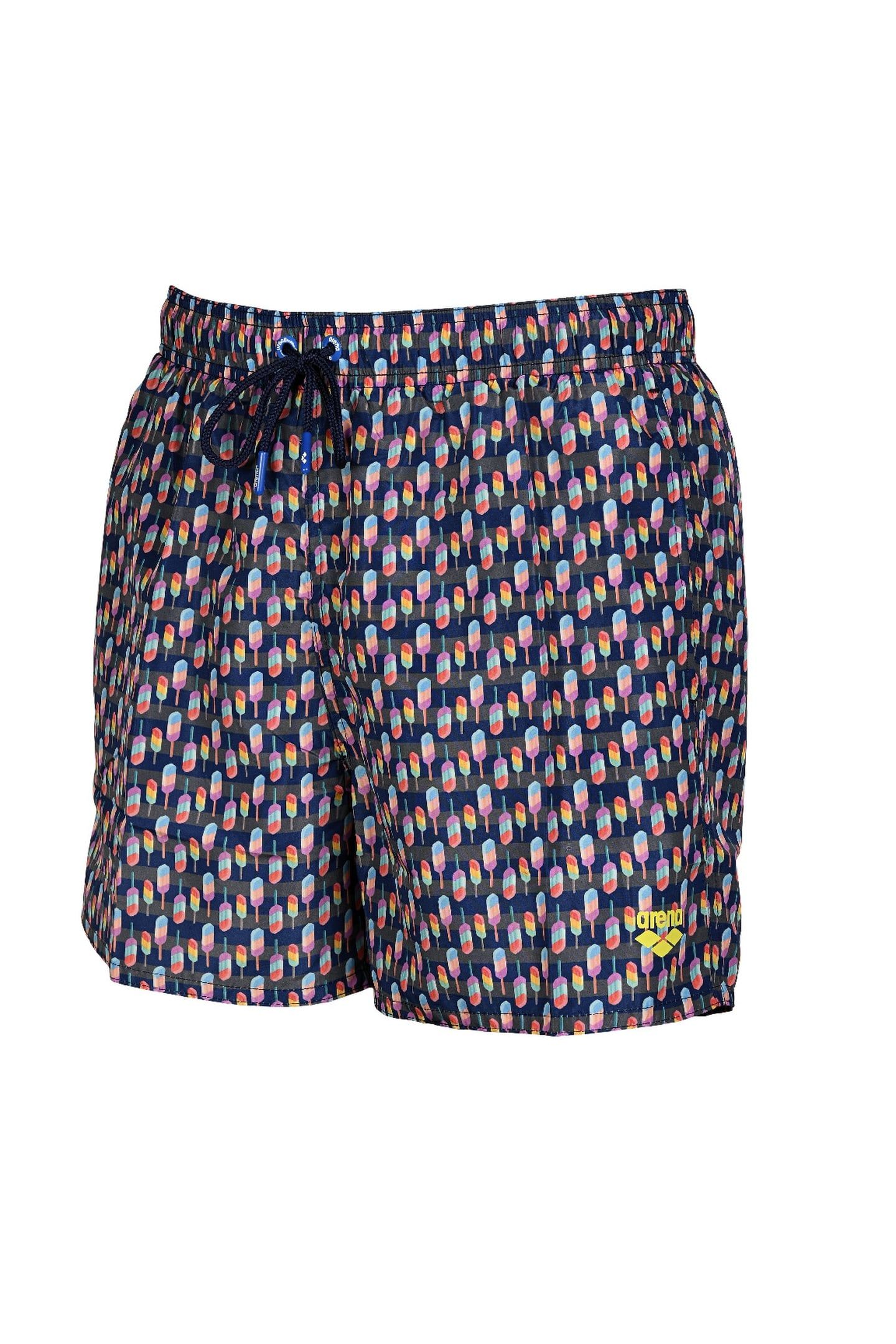 BEACH SHORT ALLOVER ASPHALT MULTI 4