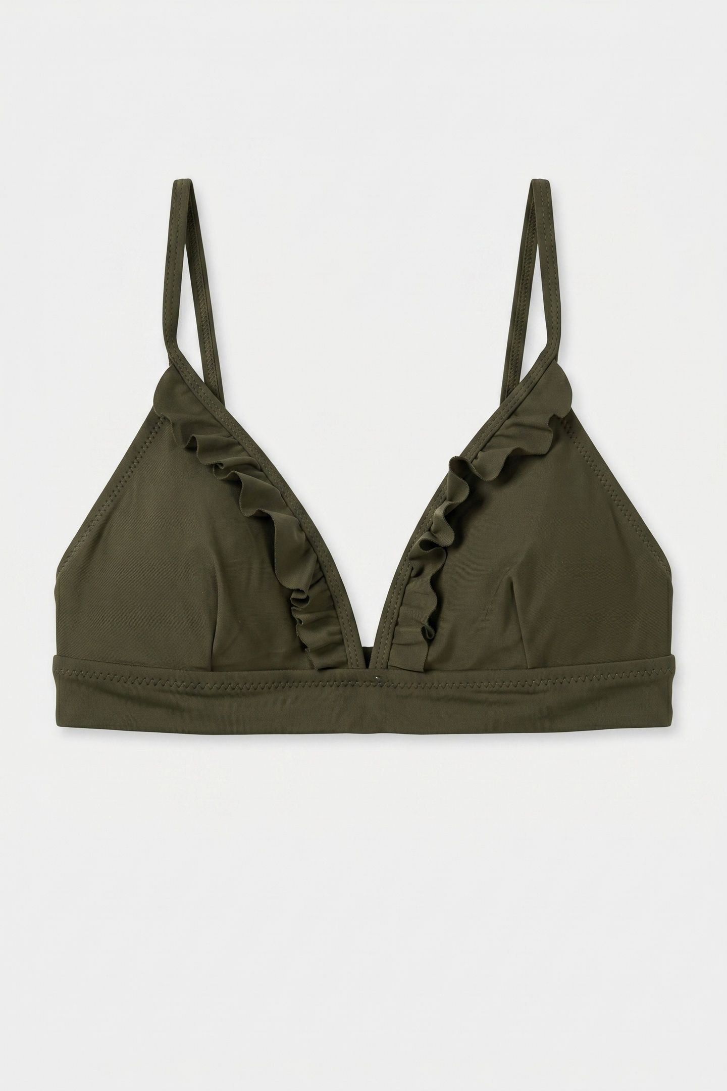 BEAU BIKINI TOP FOREST GREEN 2