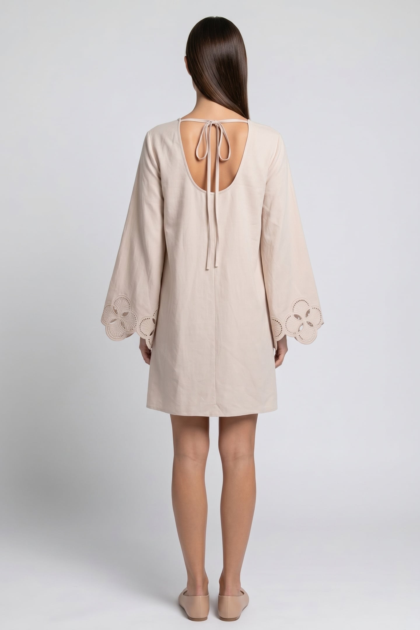 BERNIE DRESS BEIGE 2
