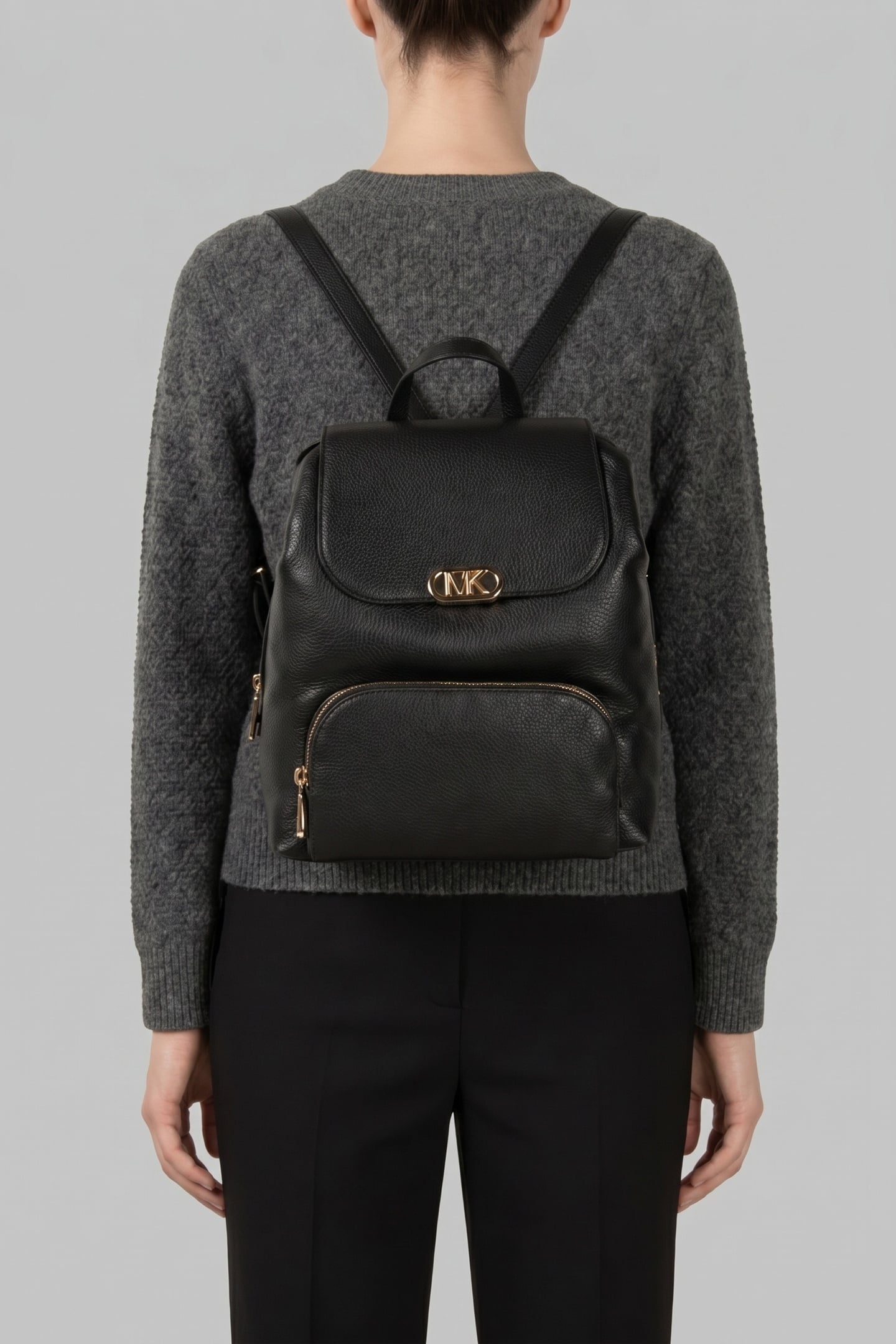MEDIUM BACKPACK BLACK 1